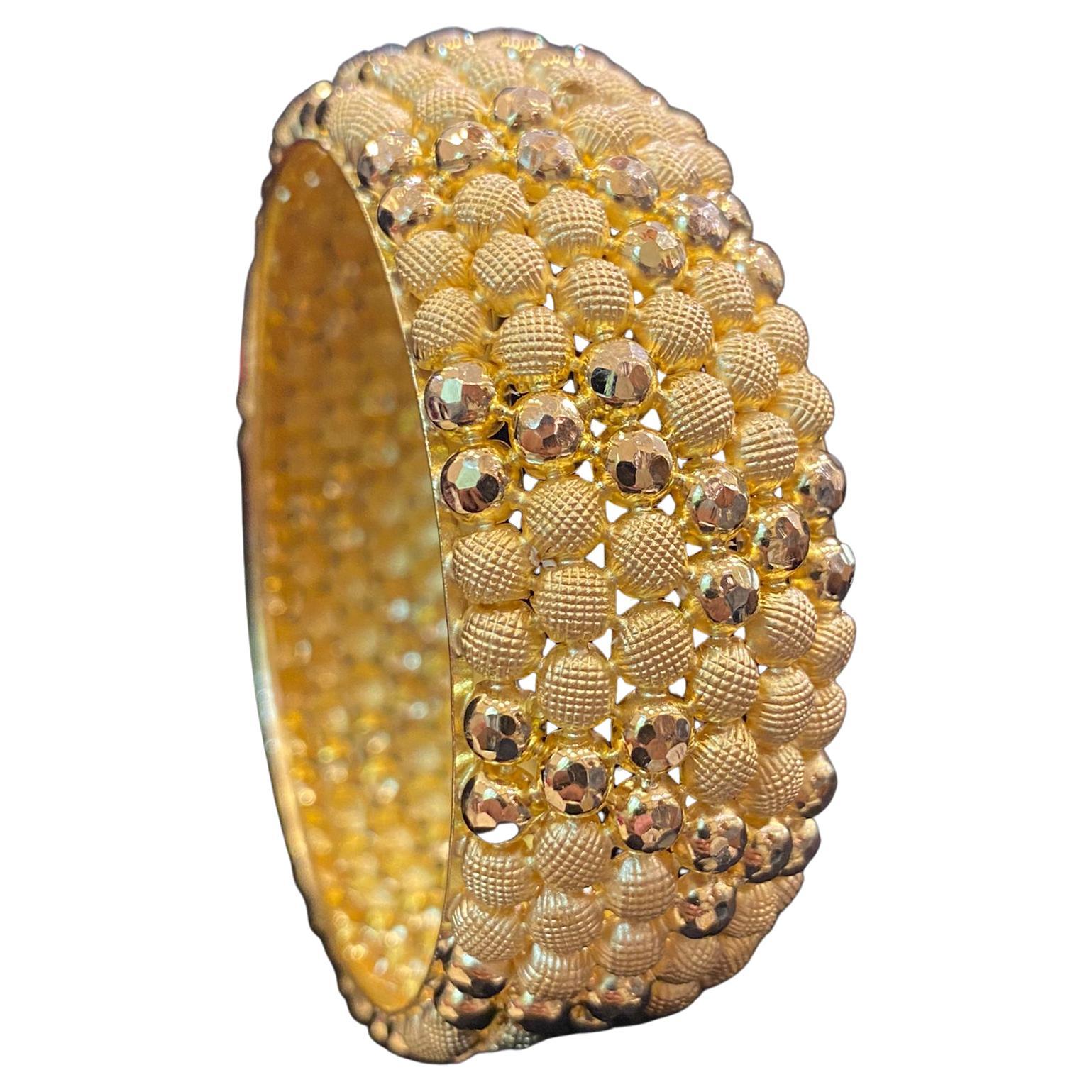 Exclusive 22k Gold of Bracelet For Sale at 1stDibs