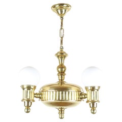 Exclusive Art Deco Chandelier with Swivel Arms 'Three-Arm Design'
