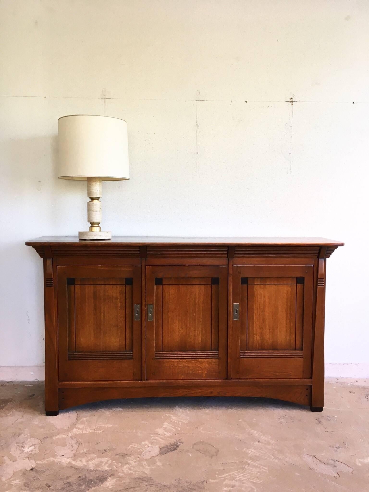 Exclusive Art Deco Style Sideboard by Schuitema en Zonen In Good Condition In Schagen, NL