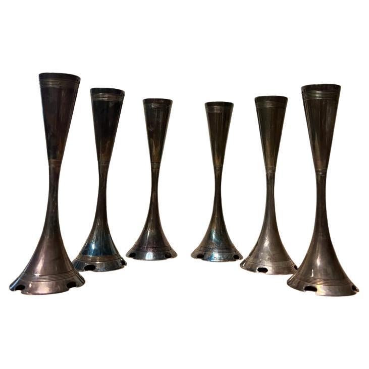 Exclusive Art Nouveau schnapps set, Berndorf, Austria, Philipp Häusler For Sale