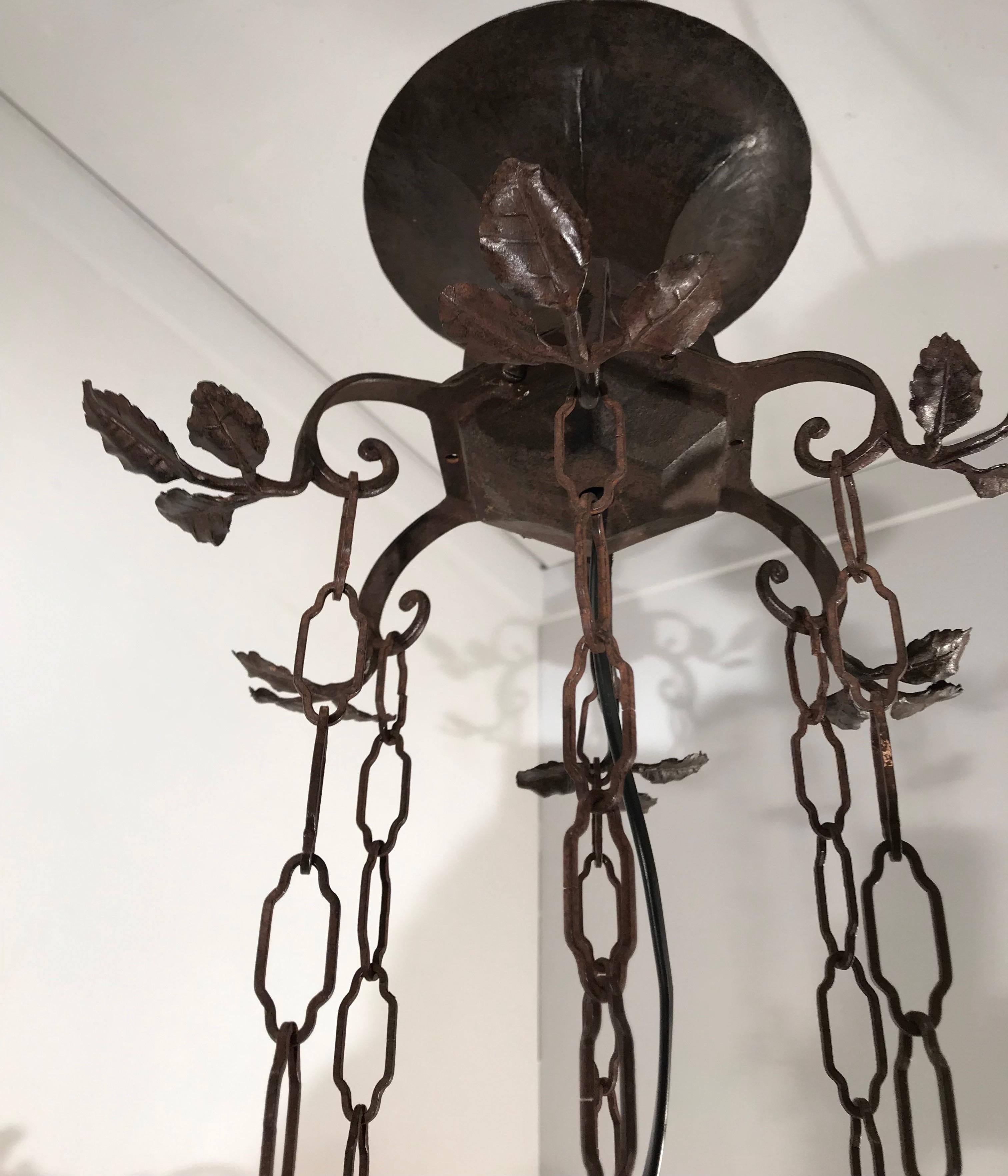 arts and craft chandelier