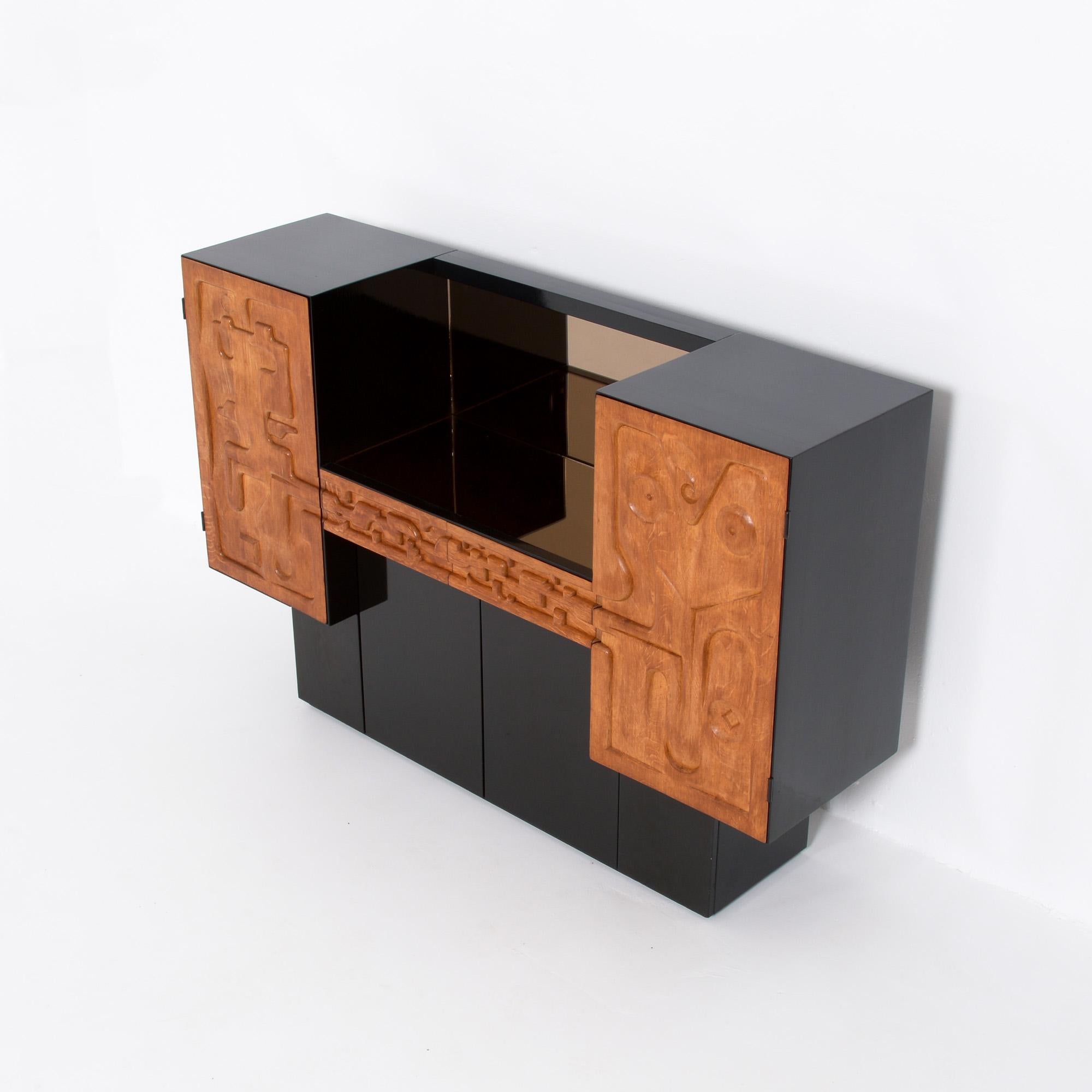 Exclusive Bar Cabinet by Paul Ghekiere, 1982 3