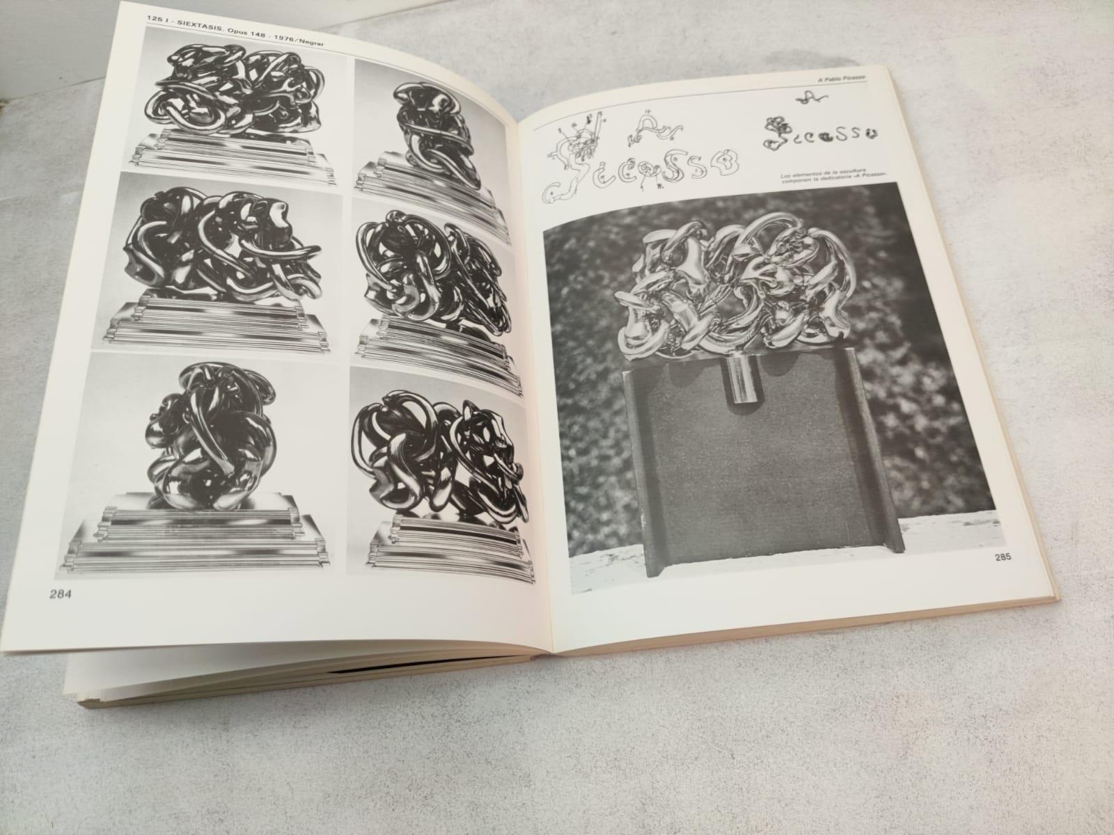 Exklusives Buch Antológica Berrocal 1955- 84 Skulpturen und Werke von Miguel Berrocal (Papier) im Angebot
