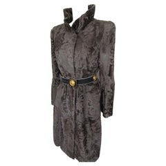Esclusivo cappotto di pelliccia Broadtail