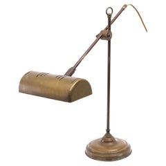 Exclusive Bronze Desk Lamp Framon, Italy, 1960s 