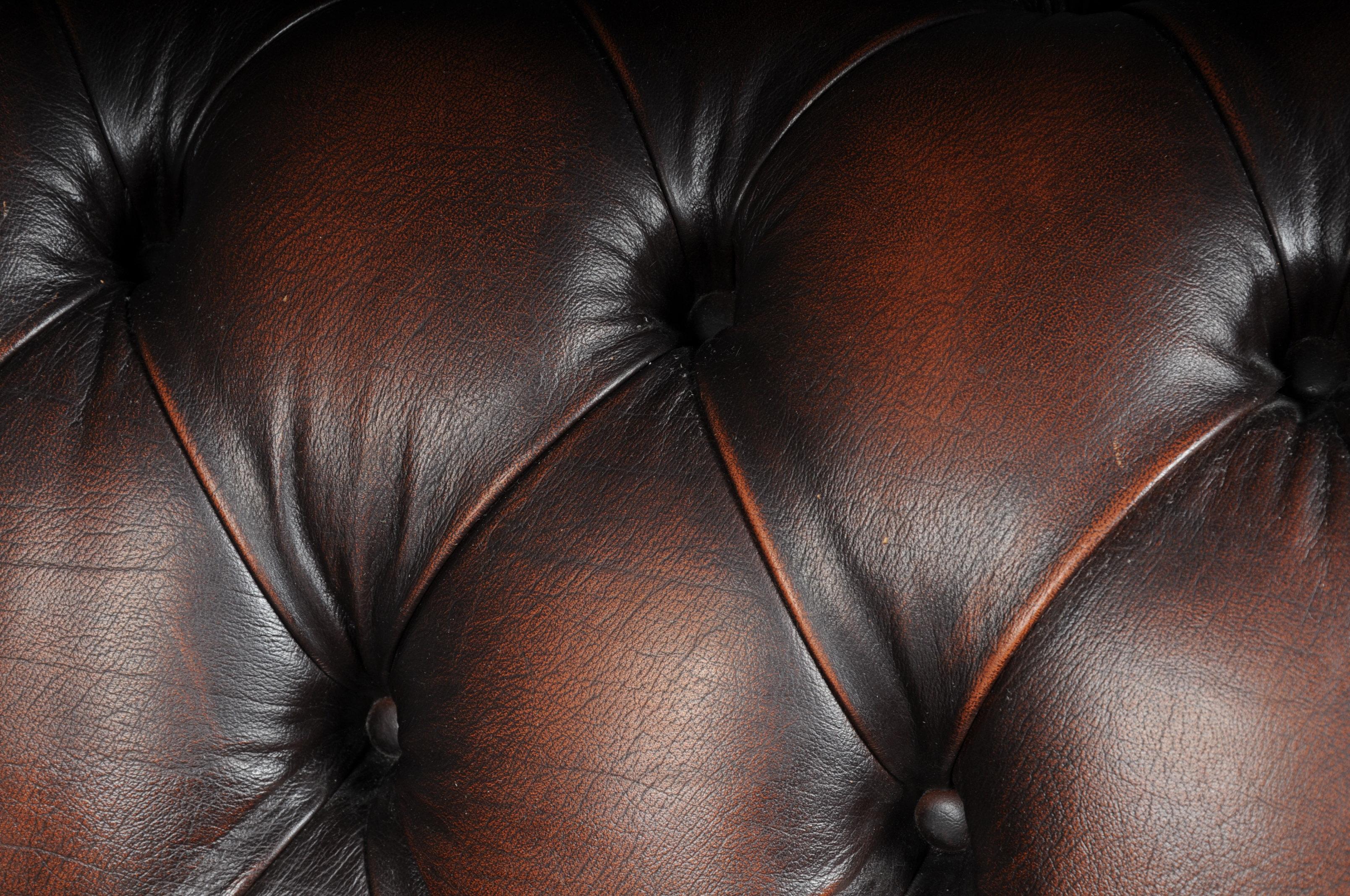 Exclusive Chesterfield Couch / Sofa, Brown 14