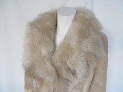 Exclusive Chique Lamb Shearling Fur Long Coat