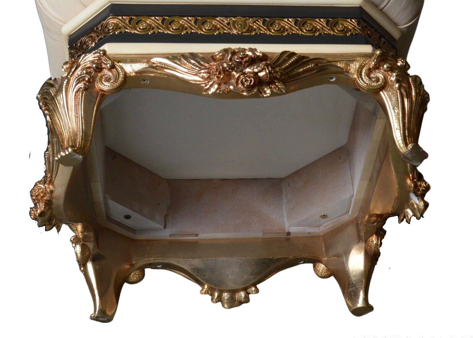 Exclusive circa 1970 Rococo Vidal Grau Footstool, Matching Furniture Available For Sale 3