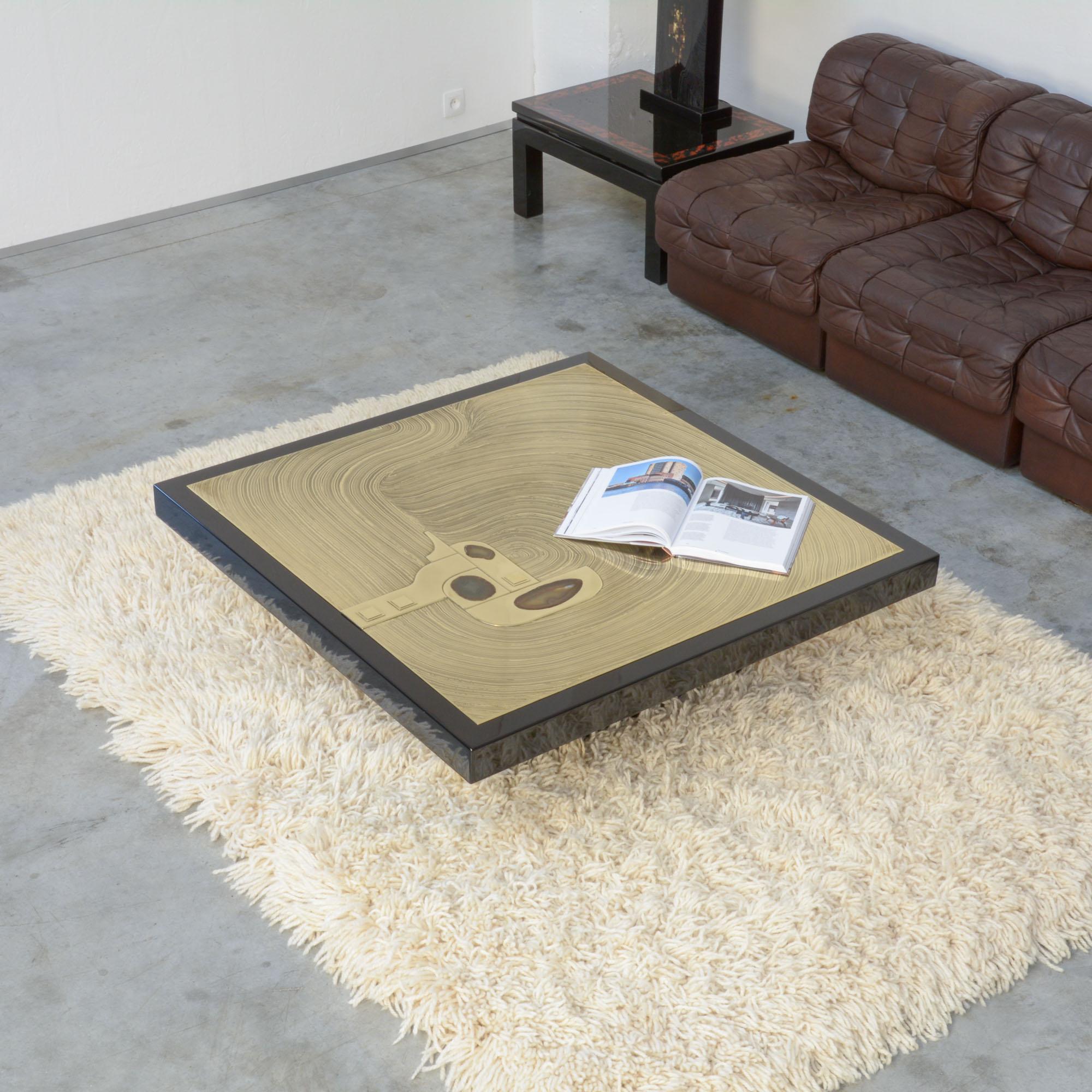 Exclusive Coffee Table by Jean-Claude Dresse 3