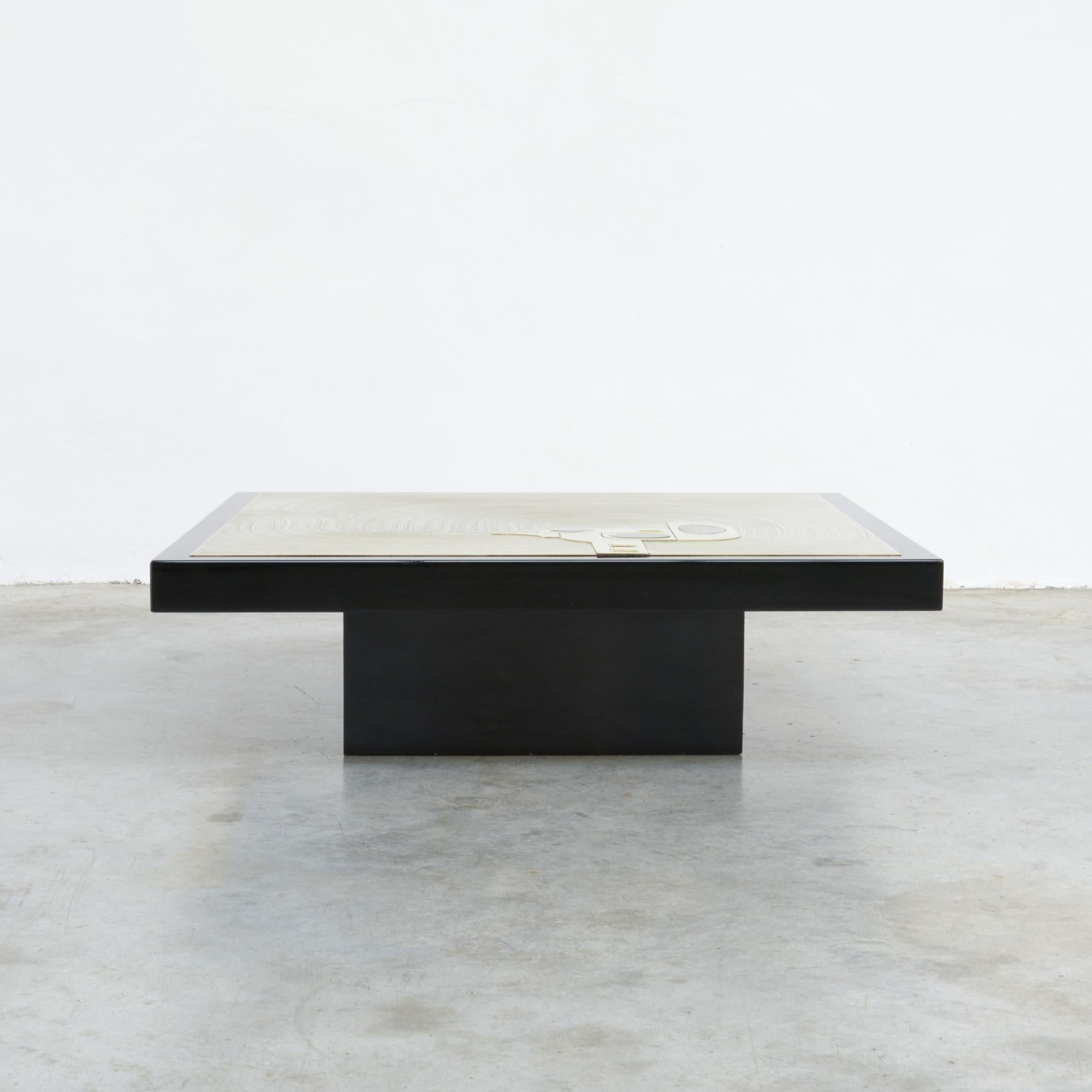 Modern Exclusive Coffee Table by Jean-Claude Dresse