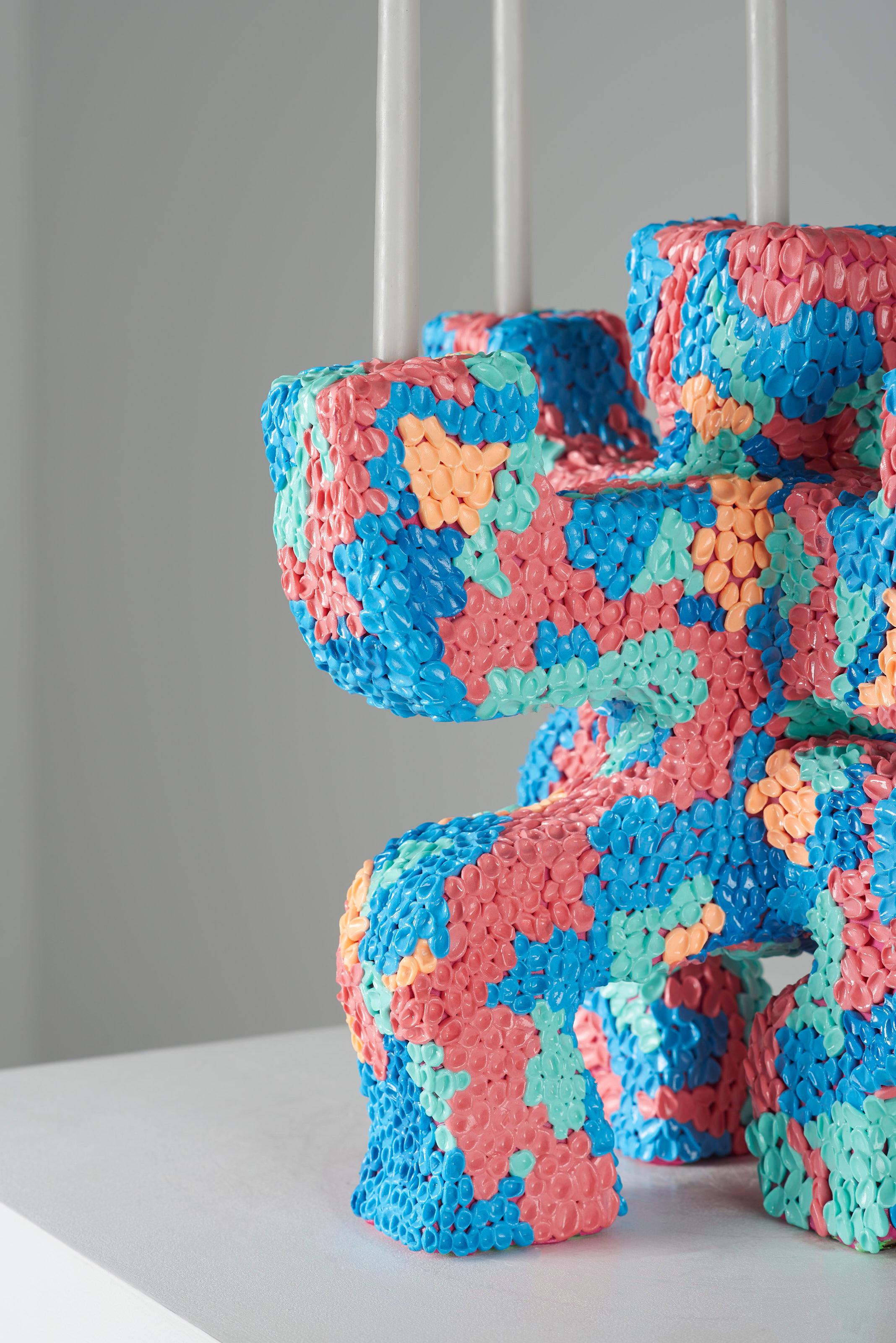 The Candle Holder by Diego Faivre and Hugo Beheregaray serves as a unique decorative piece for any space.

Arriving from the first installment of the French designer's collaboration with Dutch artist Hugo Beheregaray, the Holder aims to challenge