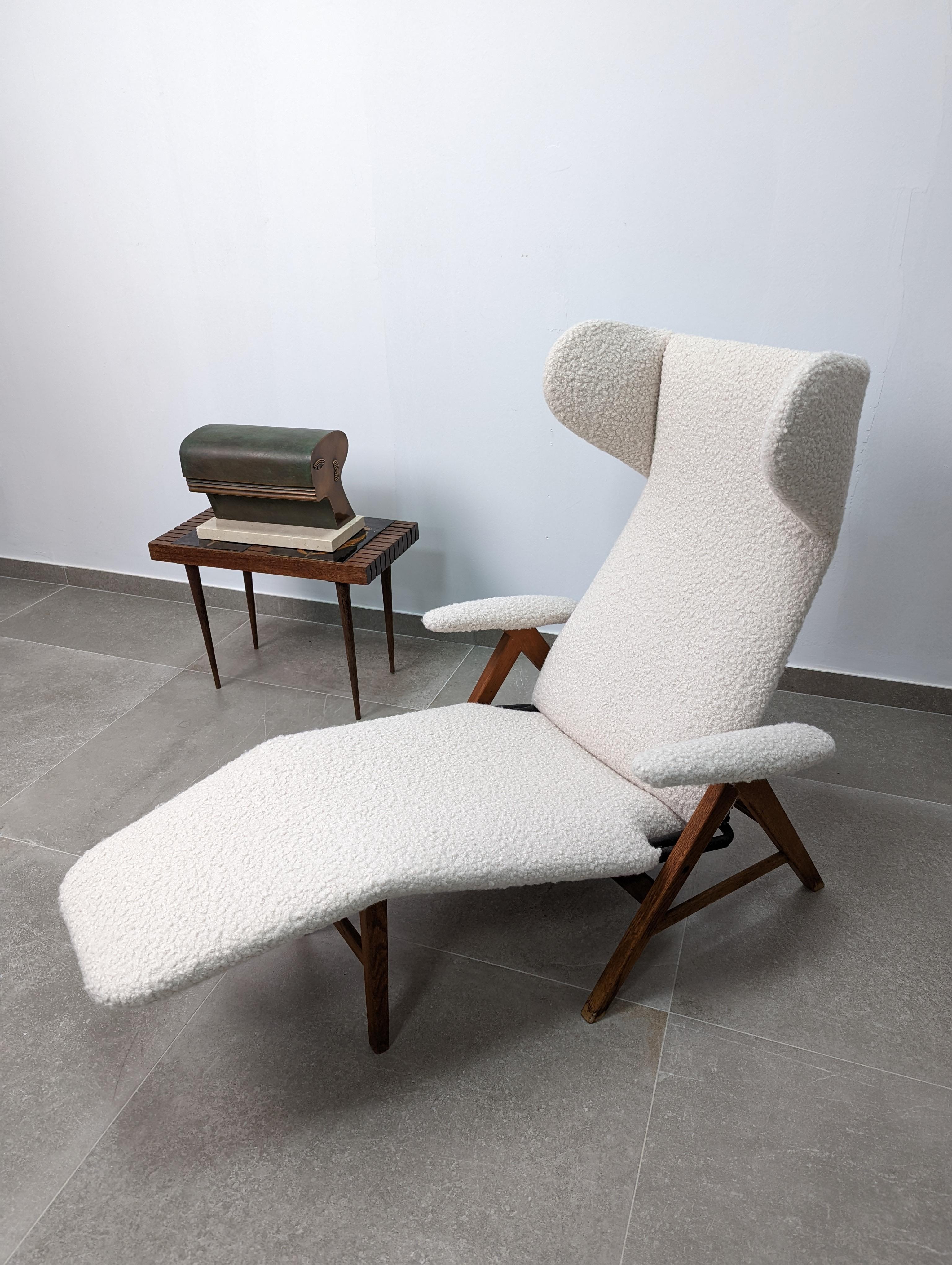 Hand-Crafted Exclusive Danish Lounge Chair by Henry Walter Klein for Bramin Møbler, 1960s