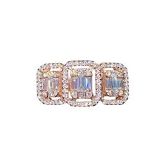 Exclusive Design Fir Este Sorprendente Anillo Con Diamantes