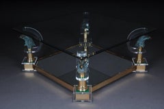 Exclusive Designer Coffee Table Glass / Acrylic Maison Charles