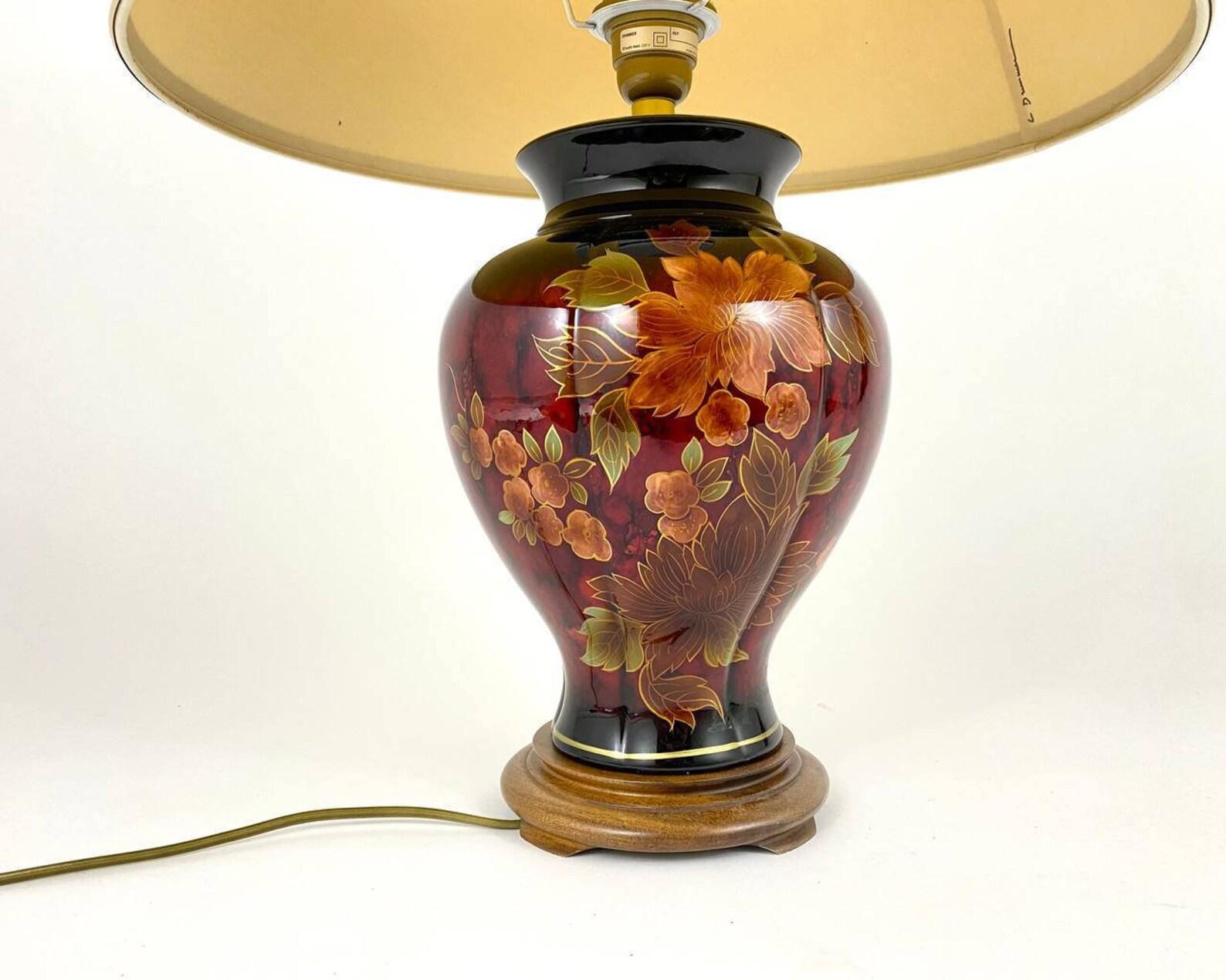 French Exclusive Designer Louis Drimmer Table Lamp  Vintage France, 1980s