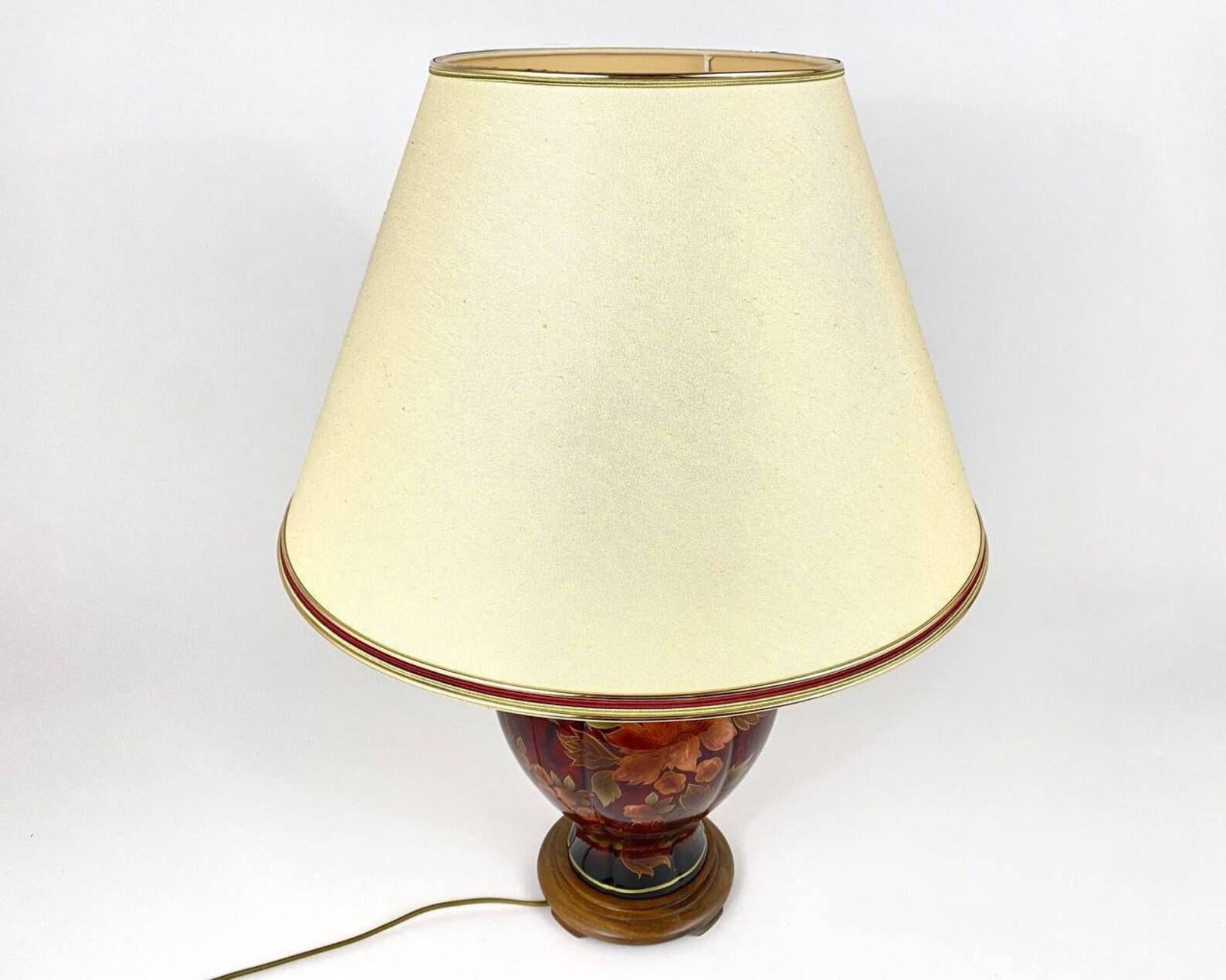20th Century Exclusive Designer Louis Drimmer Table Lamp  Vintage France, 1980s