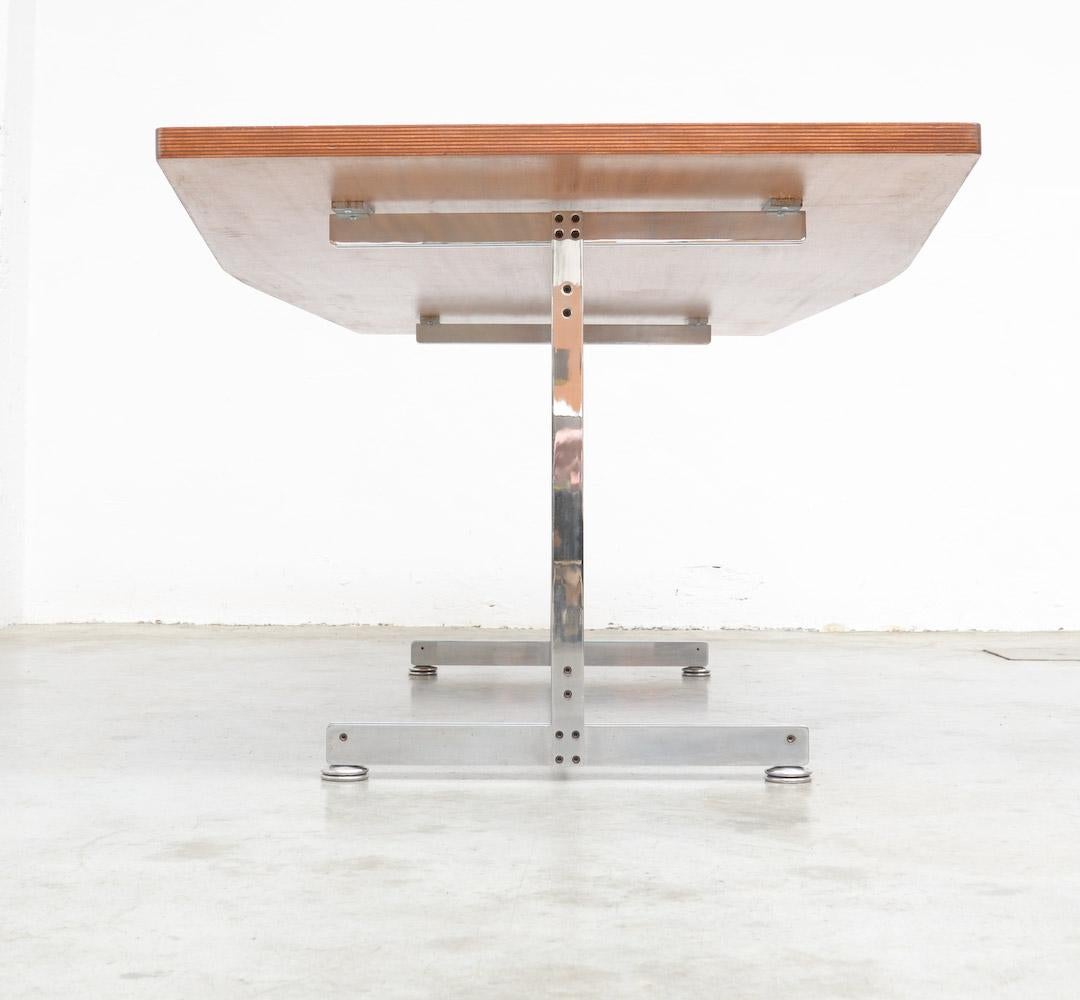 Mid-Century Modern Exclusive Dining Table by Jules Wabbes