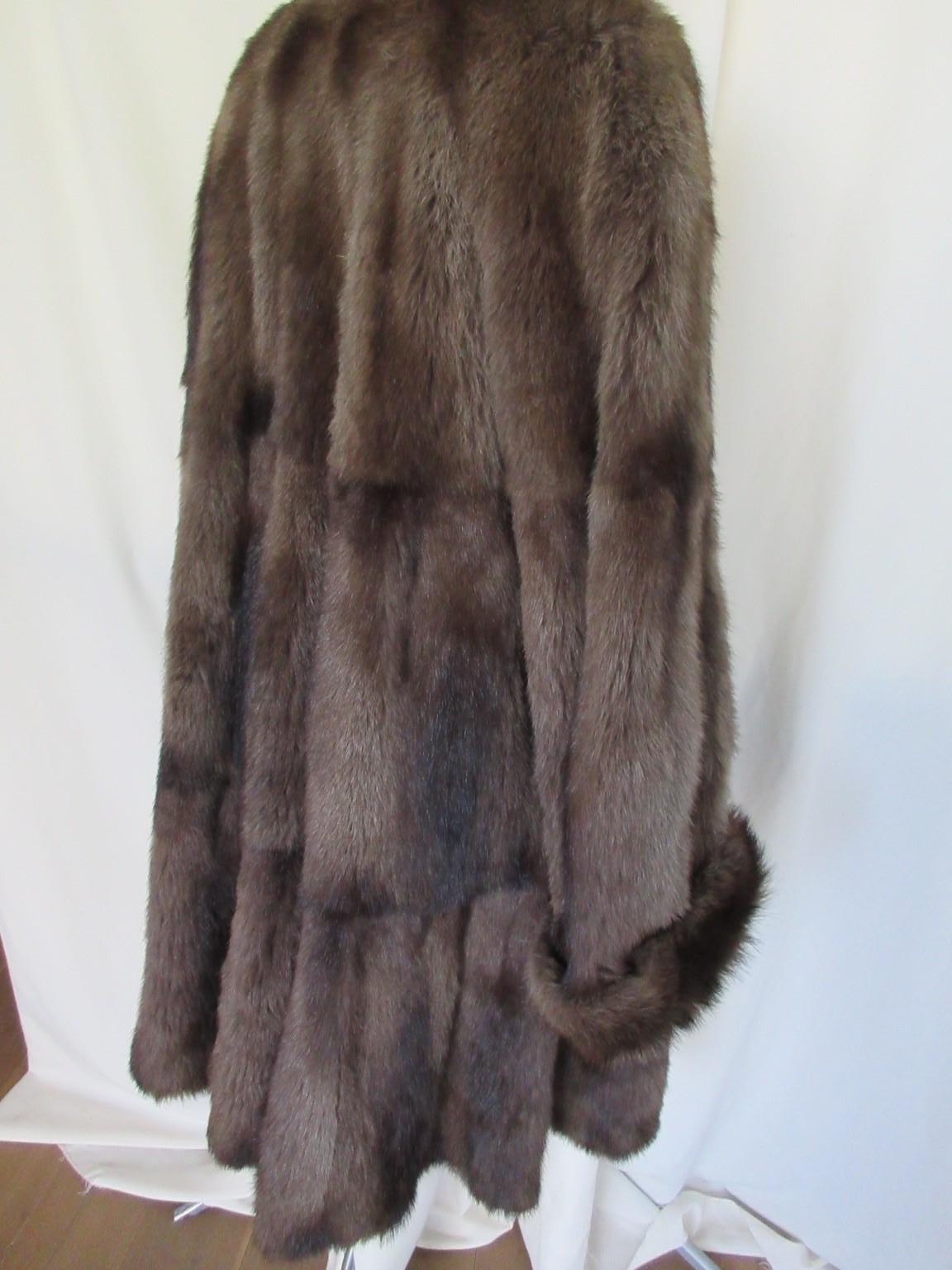 Women's or Men's Exclusive Fisher Sable Fur Coat For Sale