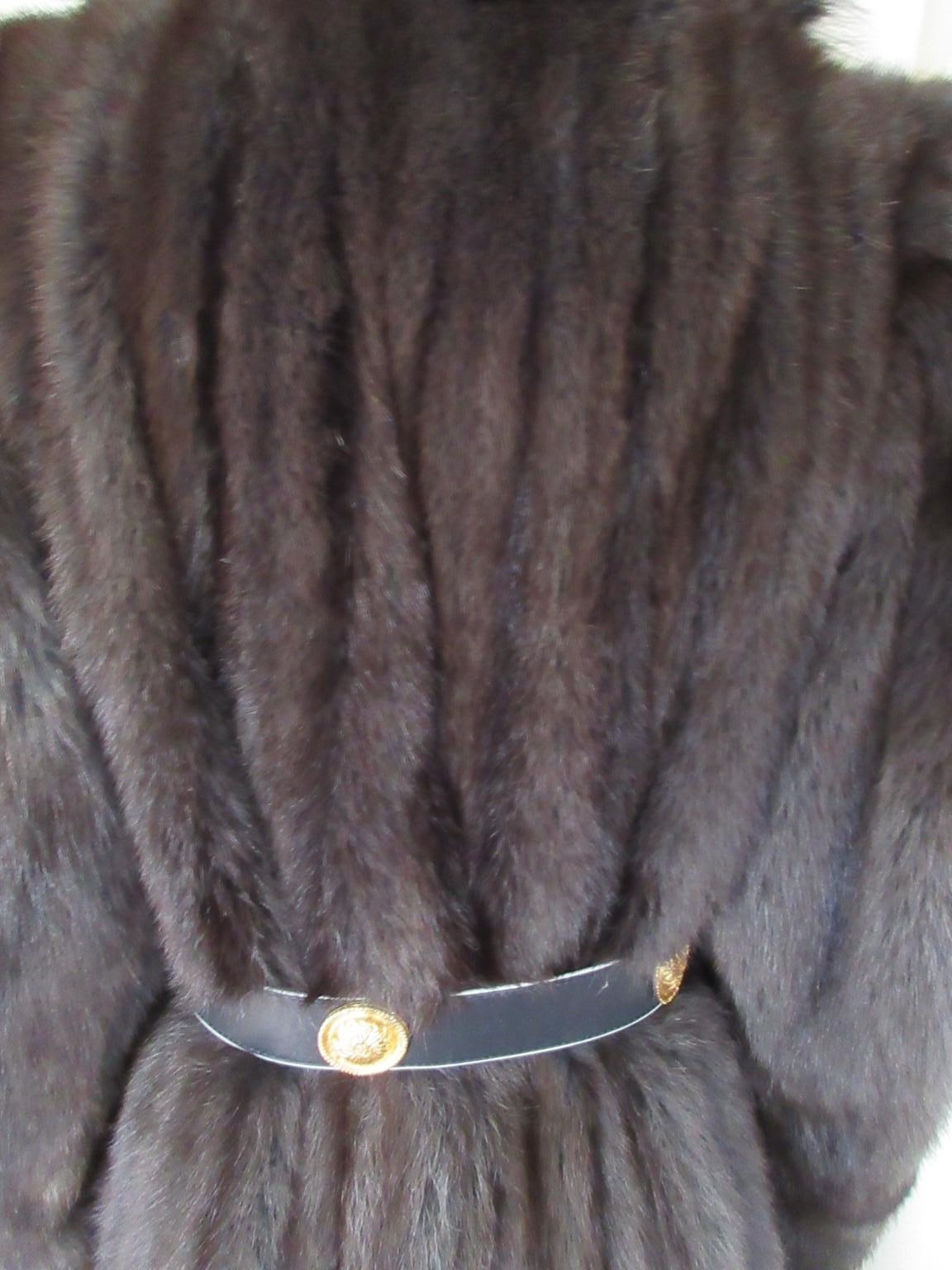 Esclusivo cappotto di pelliccia di zibellino Fisher in vendita 1