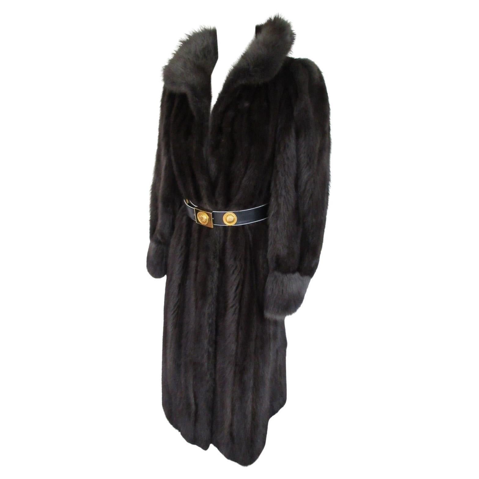 Exclusive Fisher Sable Fur Coat