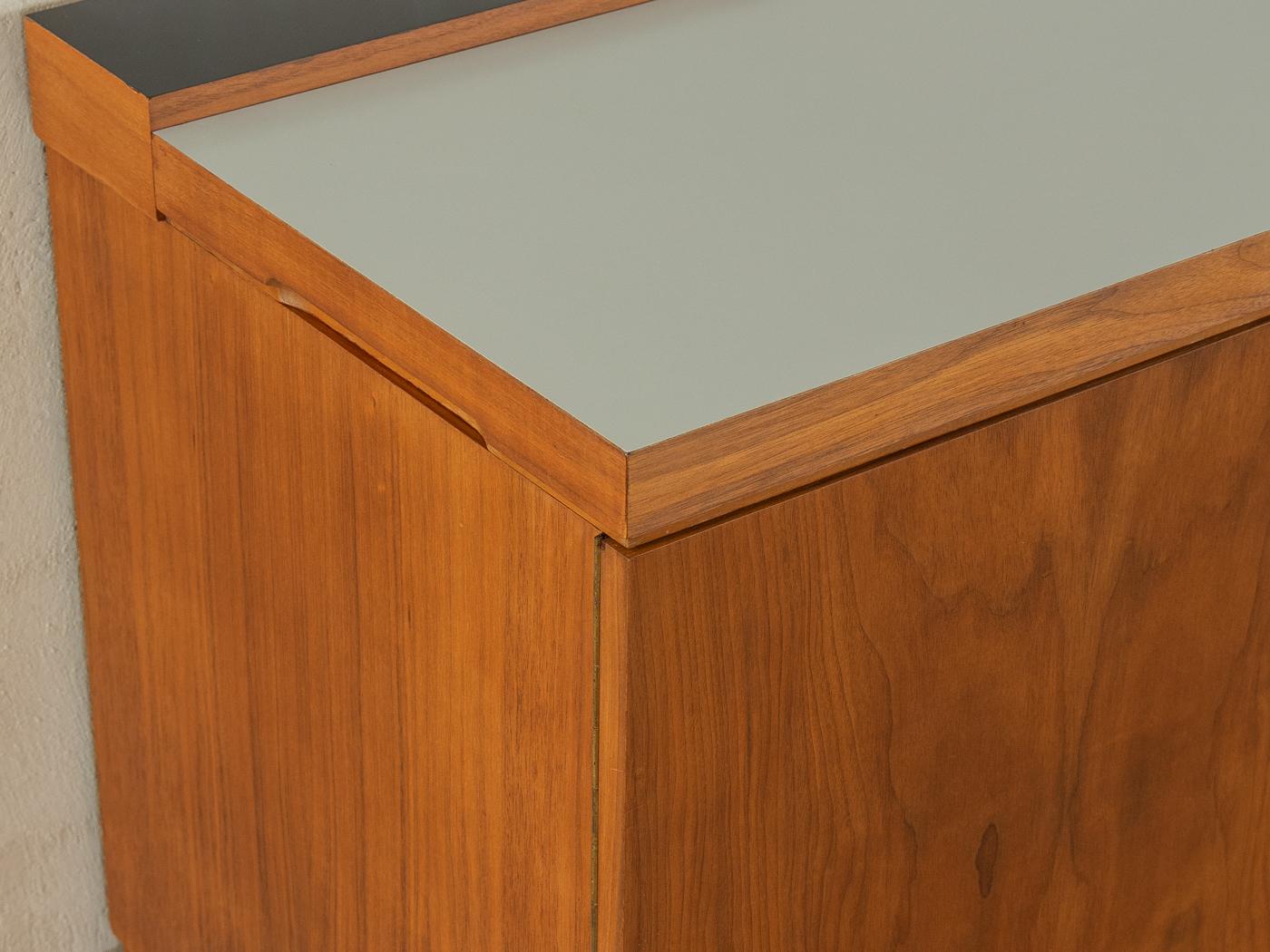 Walnut Exclusive Home Bar from 1960s For Sale