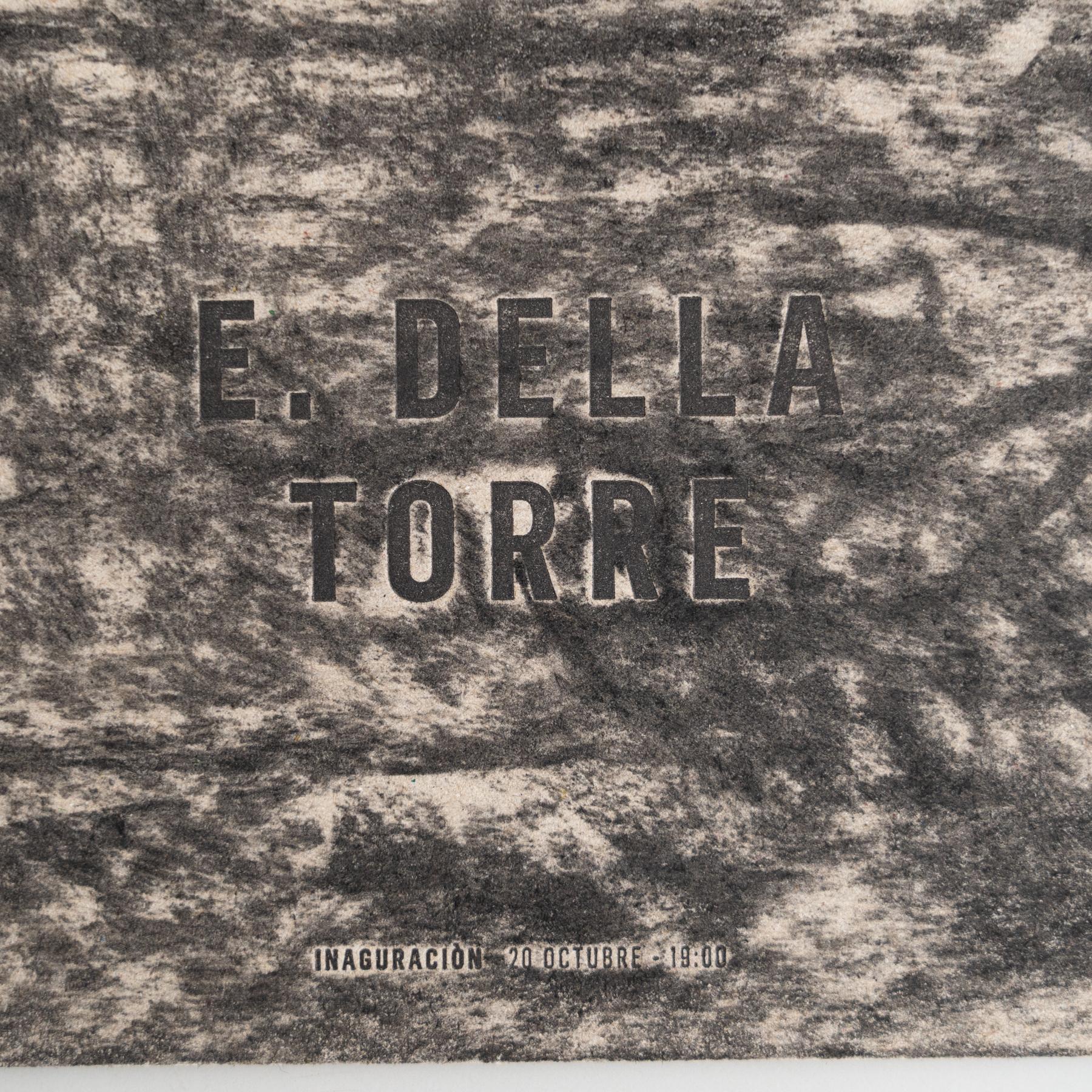 Esclusivo biglietto d'invito firmato da Enrico Della Torre - Mostra DADA 2016 in vendita 3