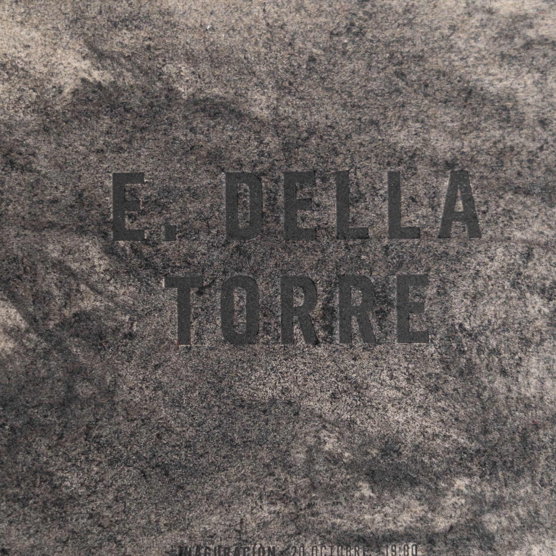 Exclusive Invitation Card Signed by Enrico Della Torre – 2016 DADA Exhibition For Sale 2