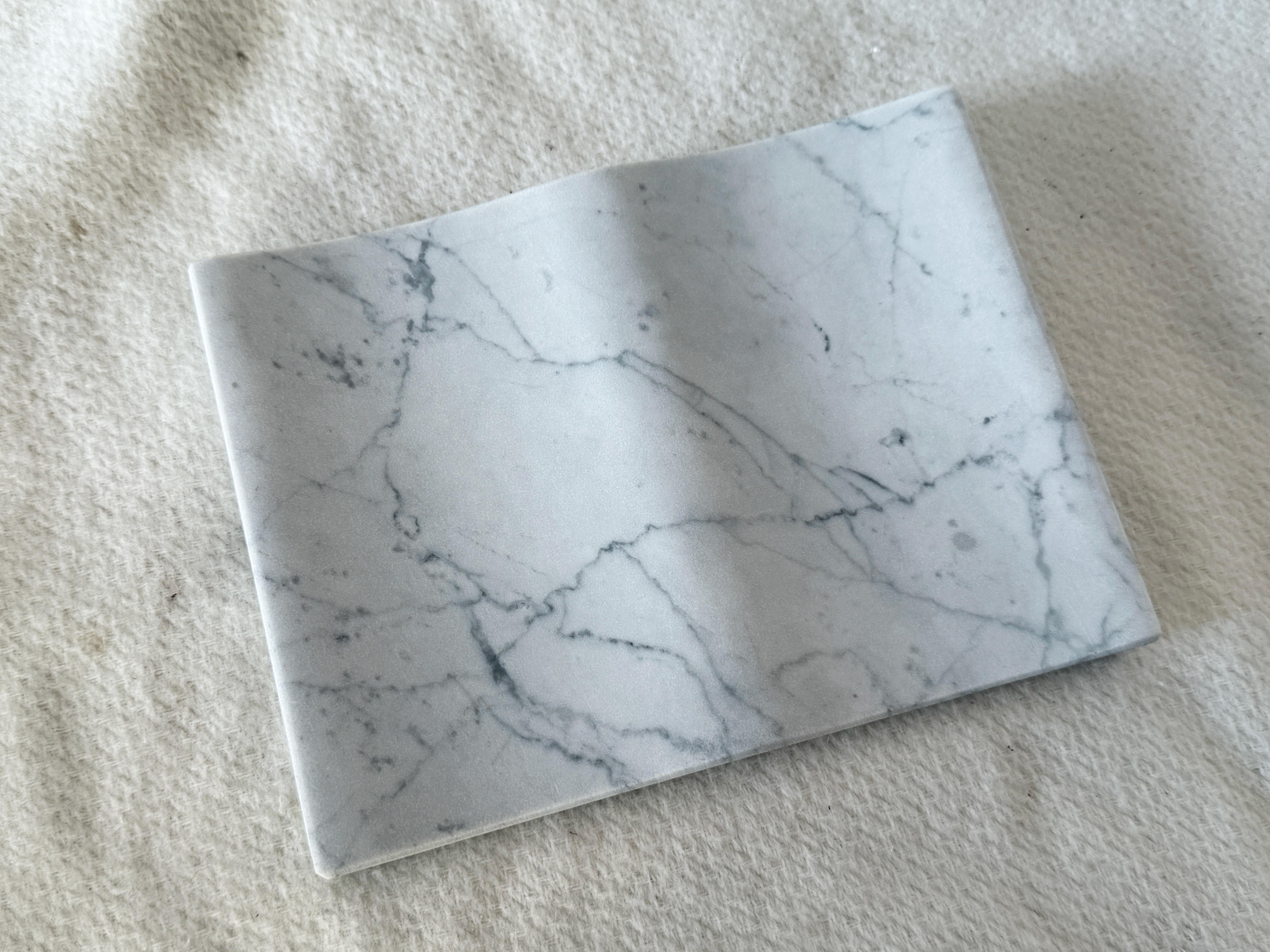 Exclusive Italian Portobello Marble Luxury Jewelry Tray Unique Modern Design For Sale 4