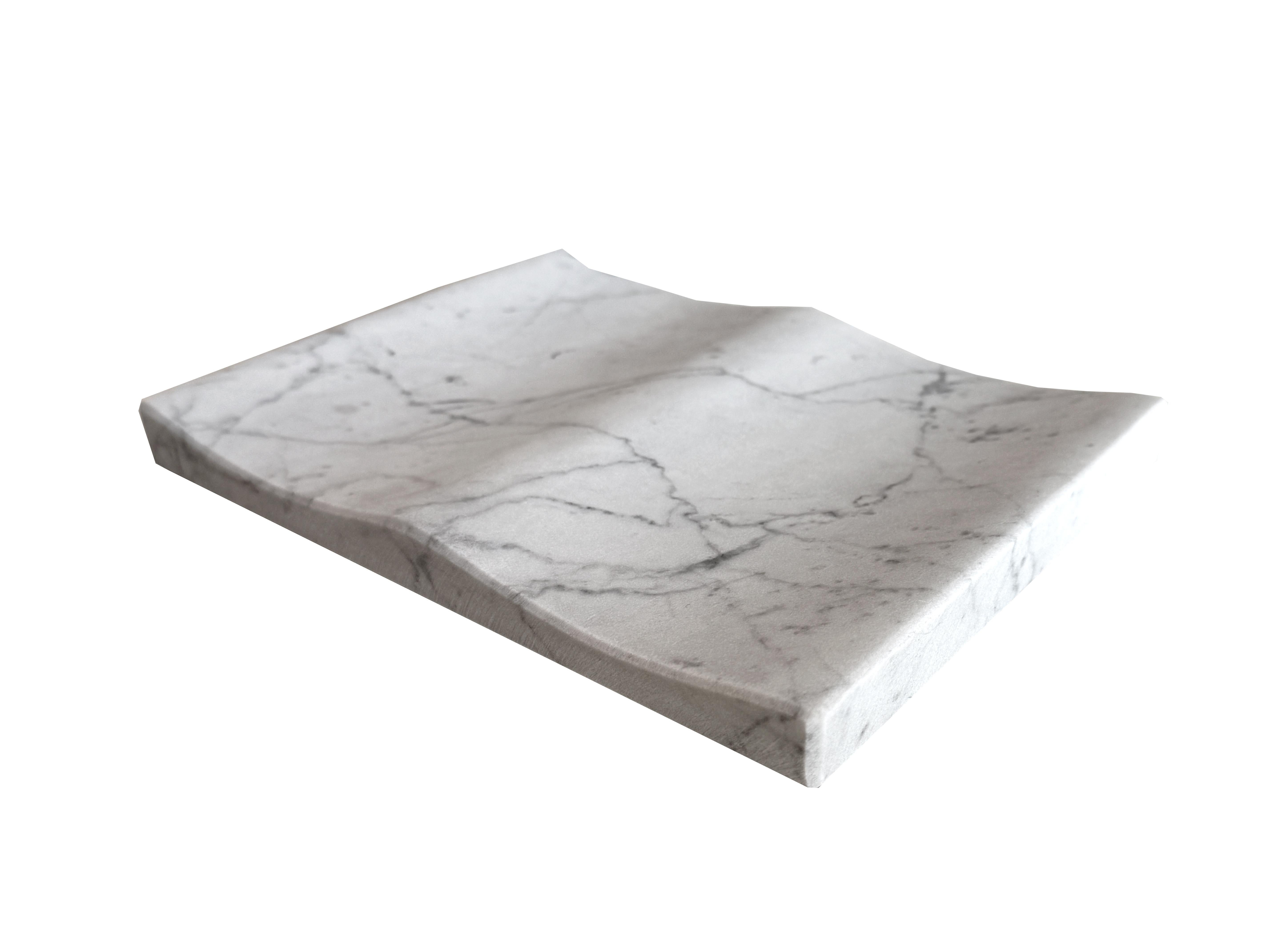 Exclusive Italian Portobello Marble Luxury Jewelry Tray Unique Modern Design For Sale 2