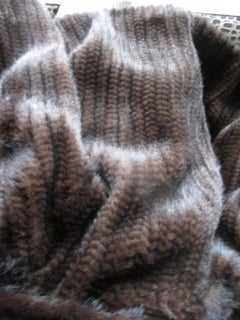 Exclusive Knitted Mink Fur jacket