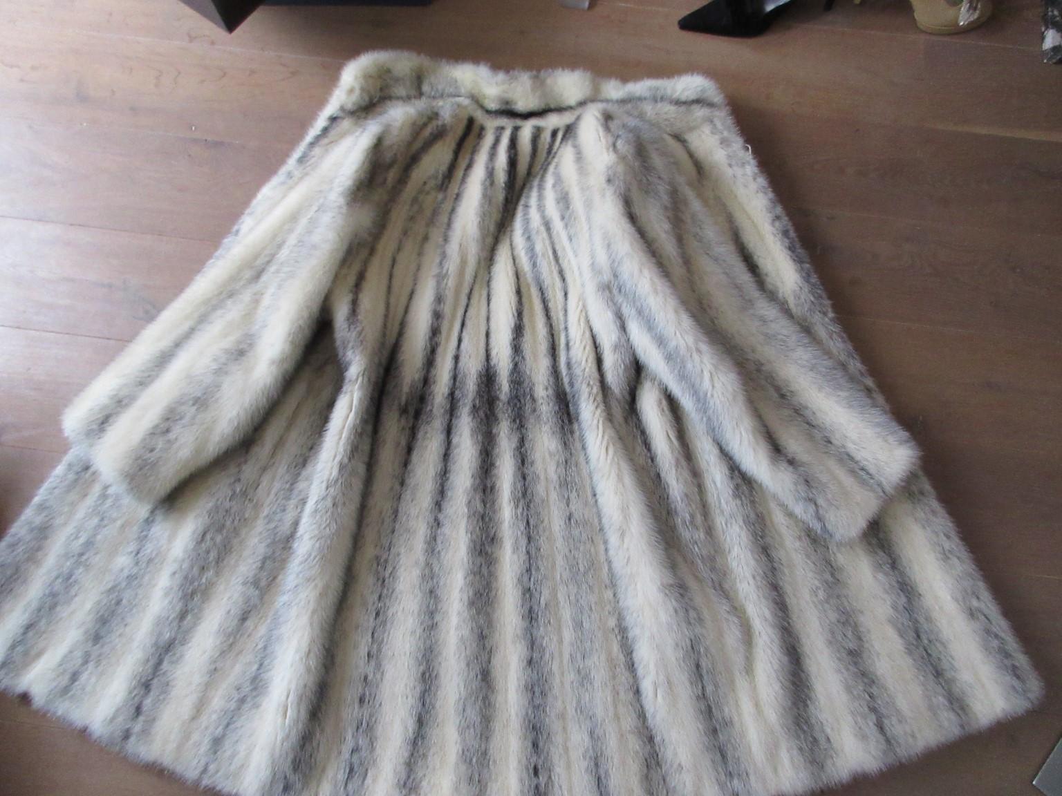 Exclusive Kohinoor Cross Mink Fur Coat For Sale 3