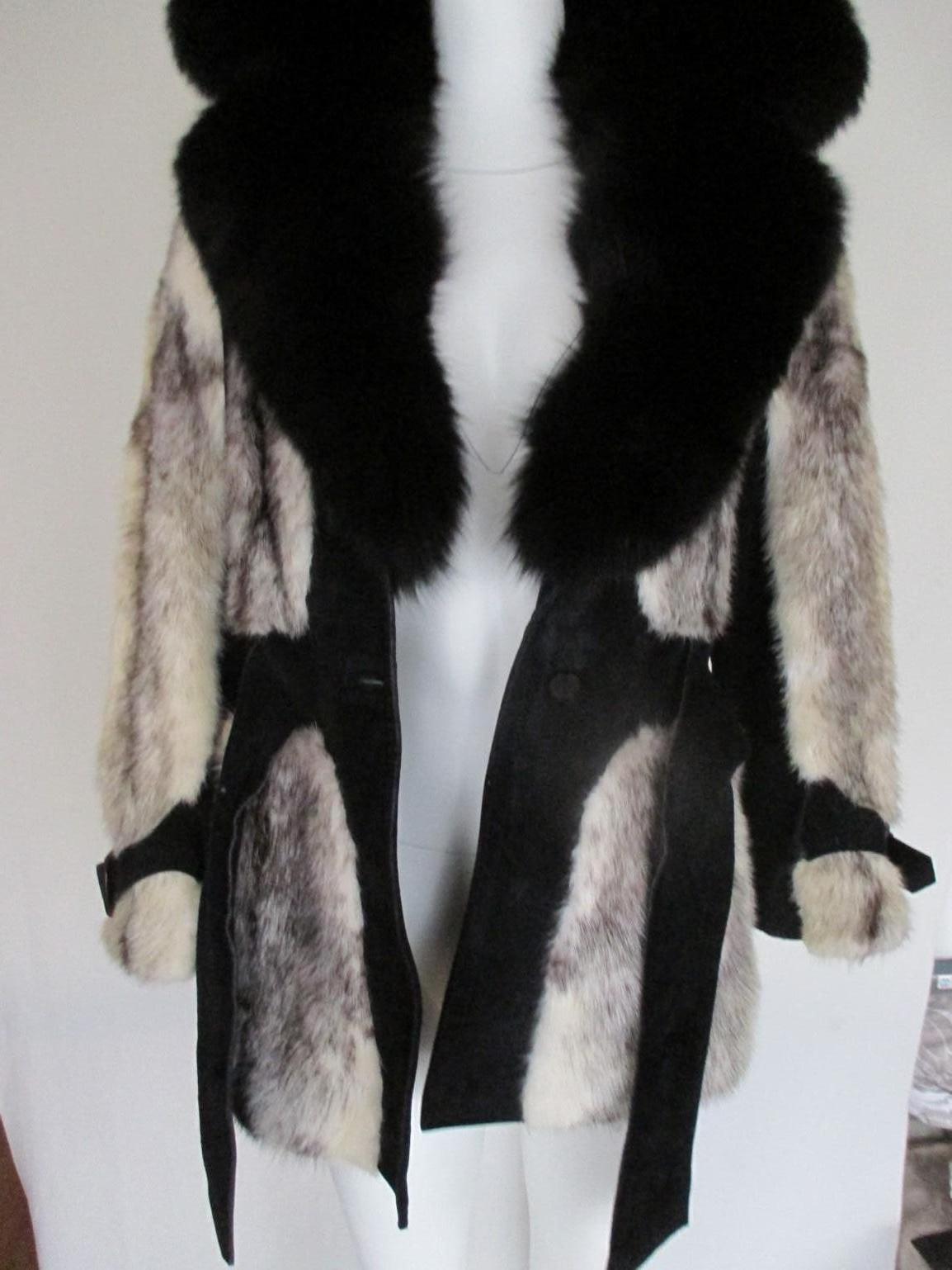Exclusive Kohinoor Cross Mink Fur Coat For Sale 2