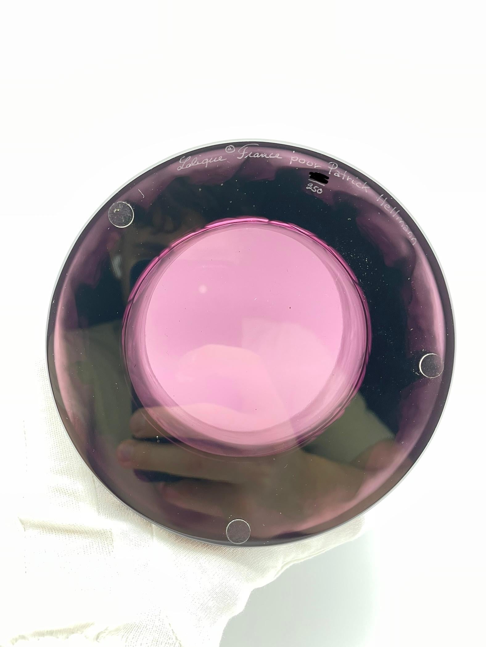 Exclusive Lalique Bacchantes Crystal Vase by Patrick Hellmann 'Strictly Limited' 5
