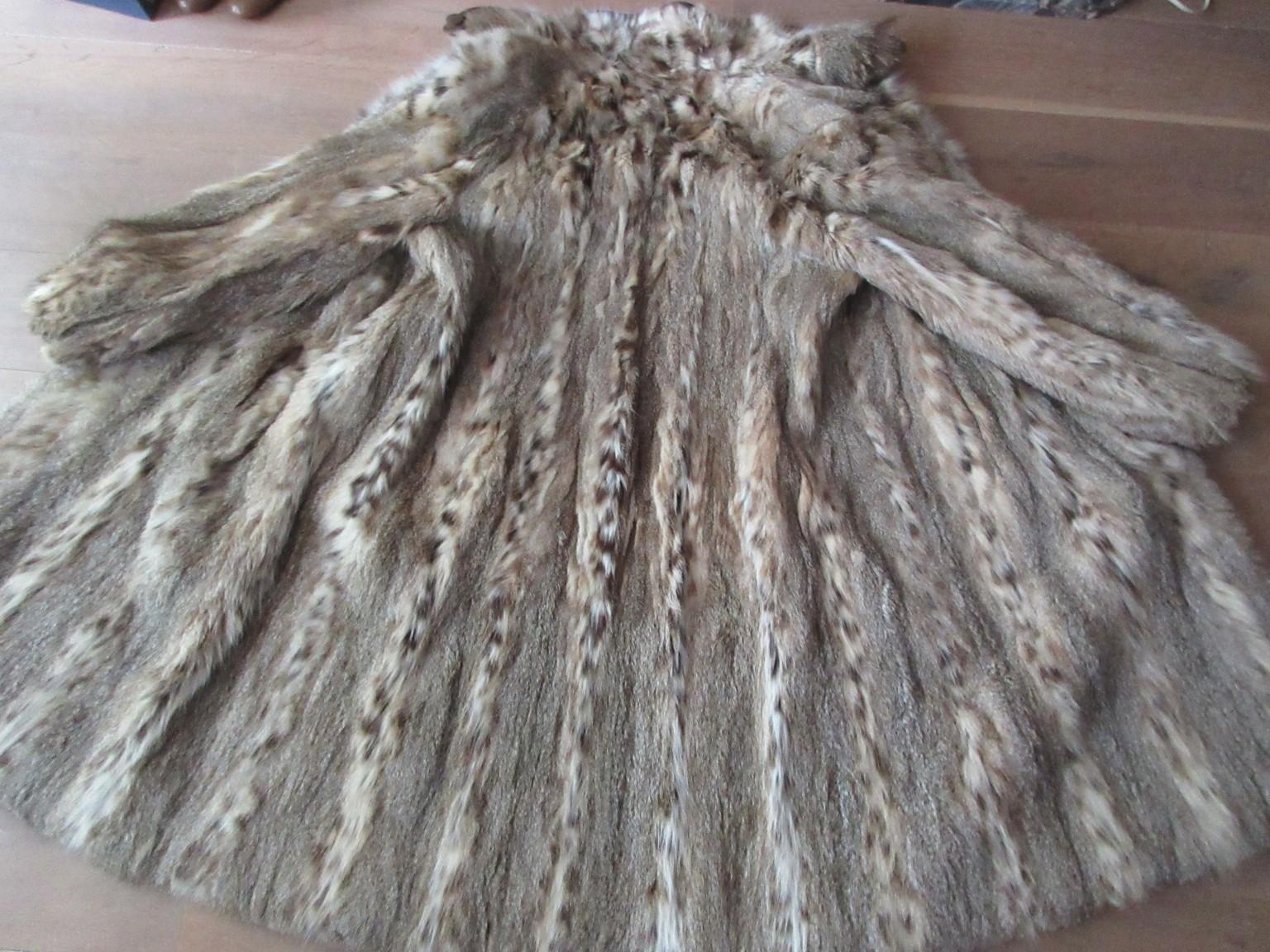 Esclusivo cappotto in pelliccia di lince in vendita 5