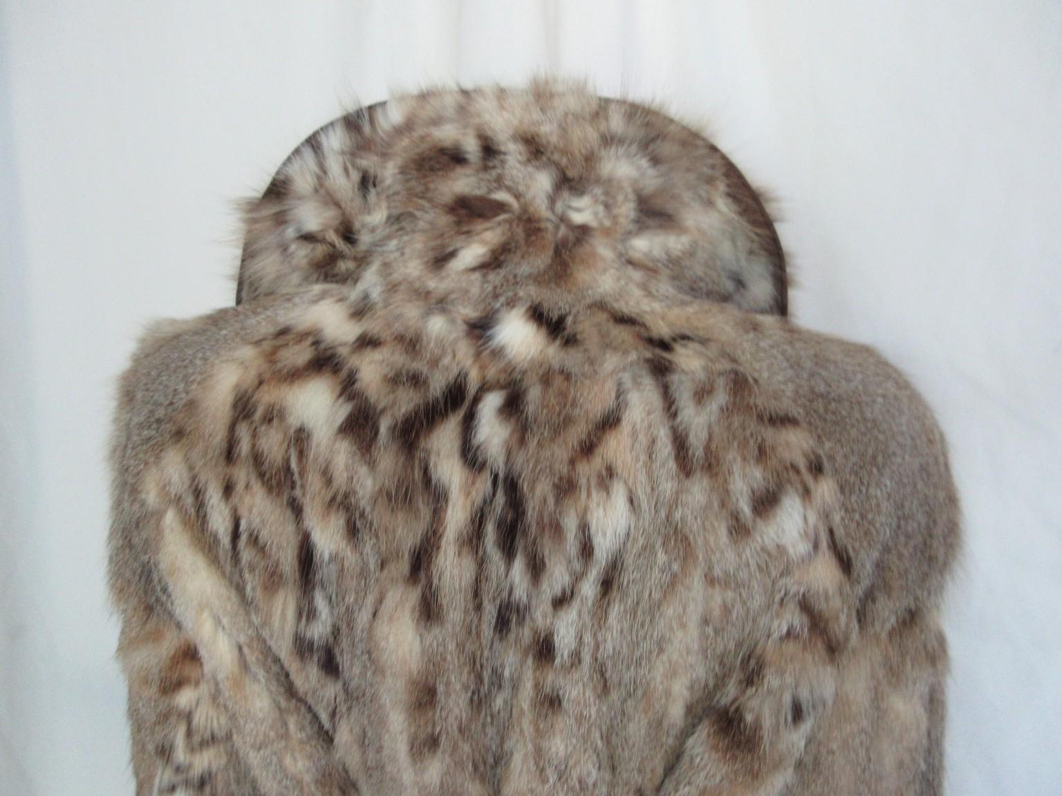 Esclusivo cappotto in pelliccia di lince In condizioni discrete in vendita a Amsterdam, NL