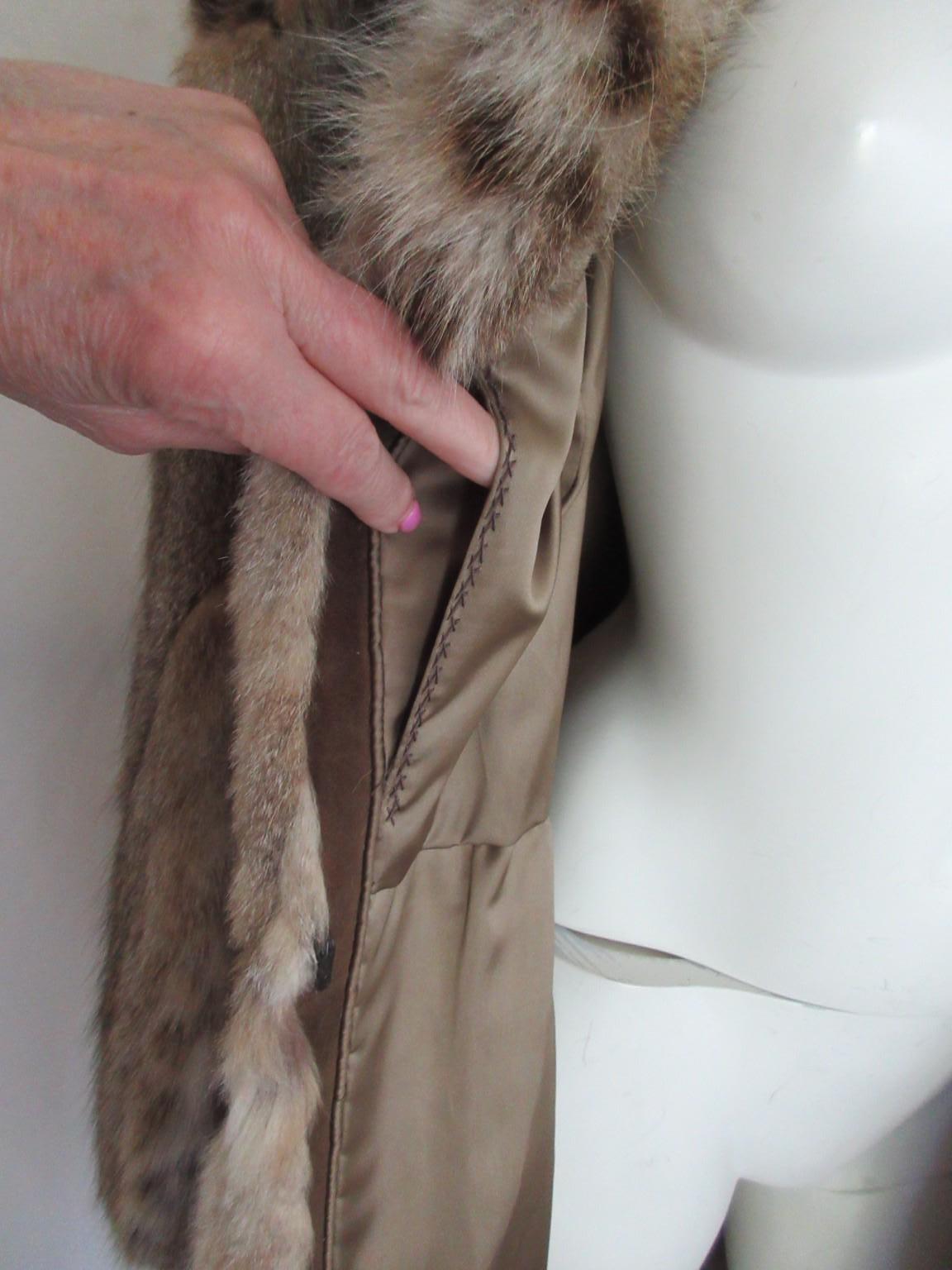 Esclusivo cappotto in pelliccia di lince in vendita 2