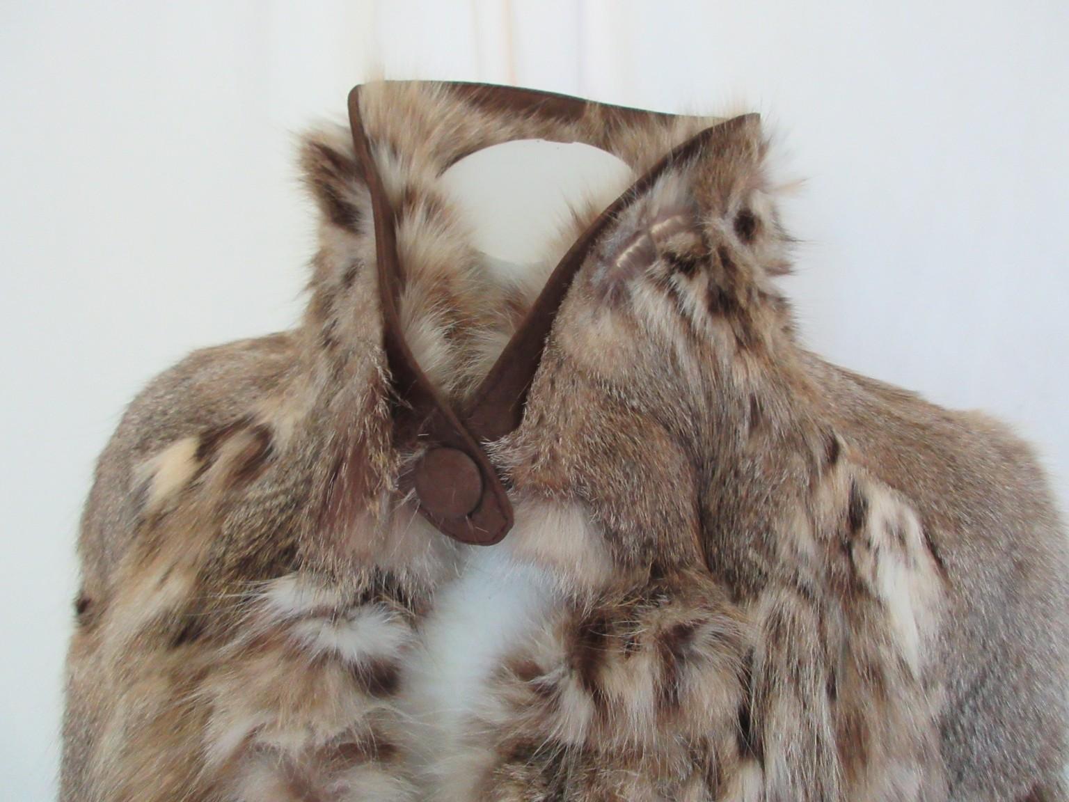 Esclusivo cappotto in pelliccia di lince in vendita 4