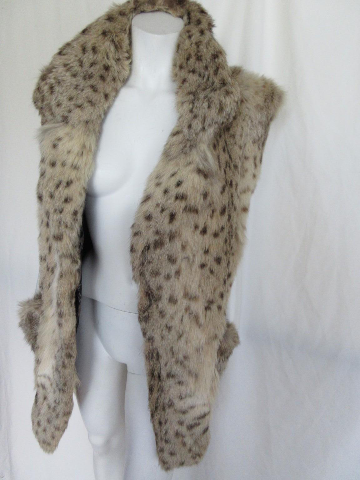 Exclusive Lynx Fur Gilet For Sale 2