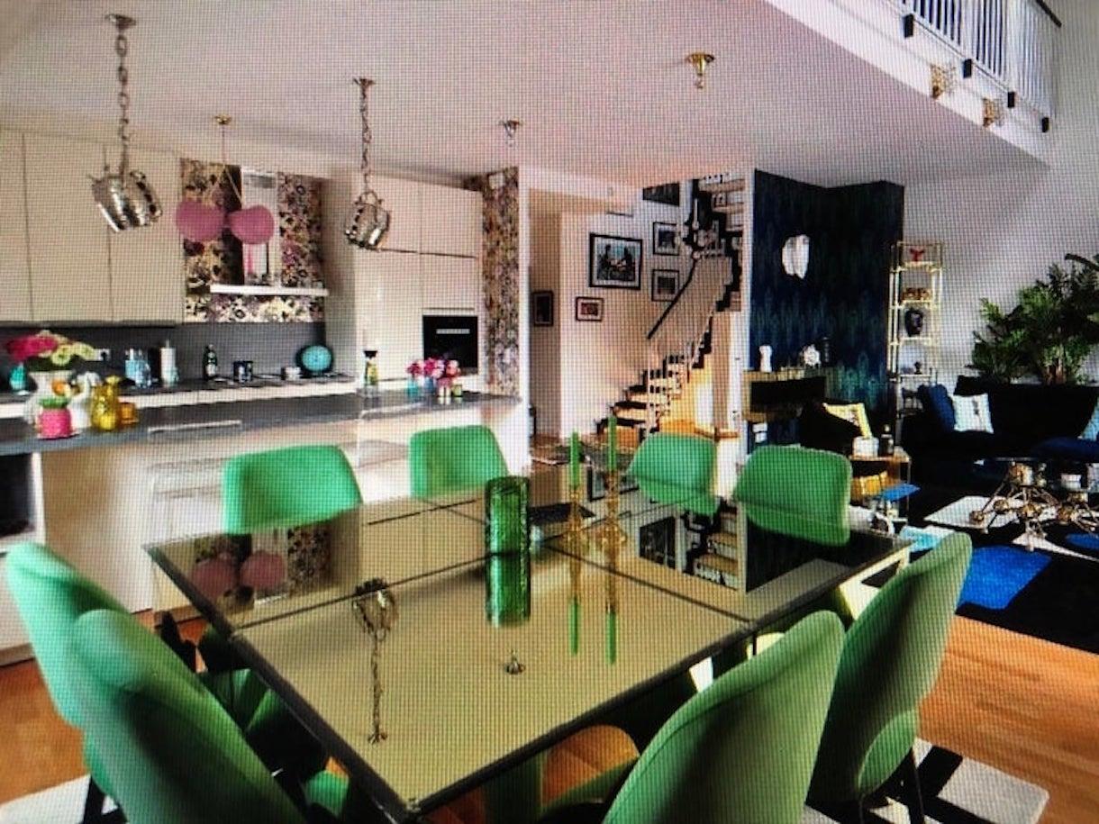 Exclusive Mirrored Designer Dining Table / Conference Table en vente 2