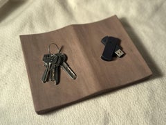 Exclusive Natural Stone Design Luxury Jewelry Tray Brazilian Chocolate Limestone