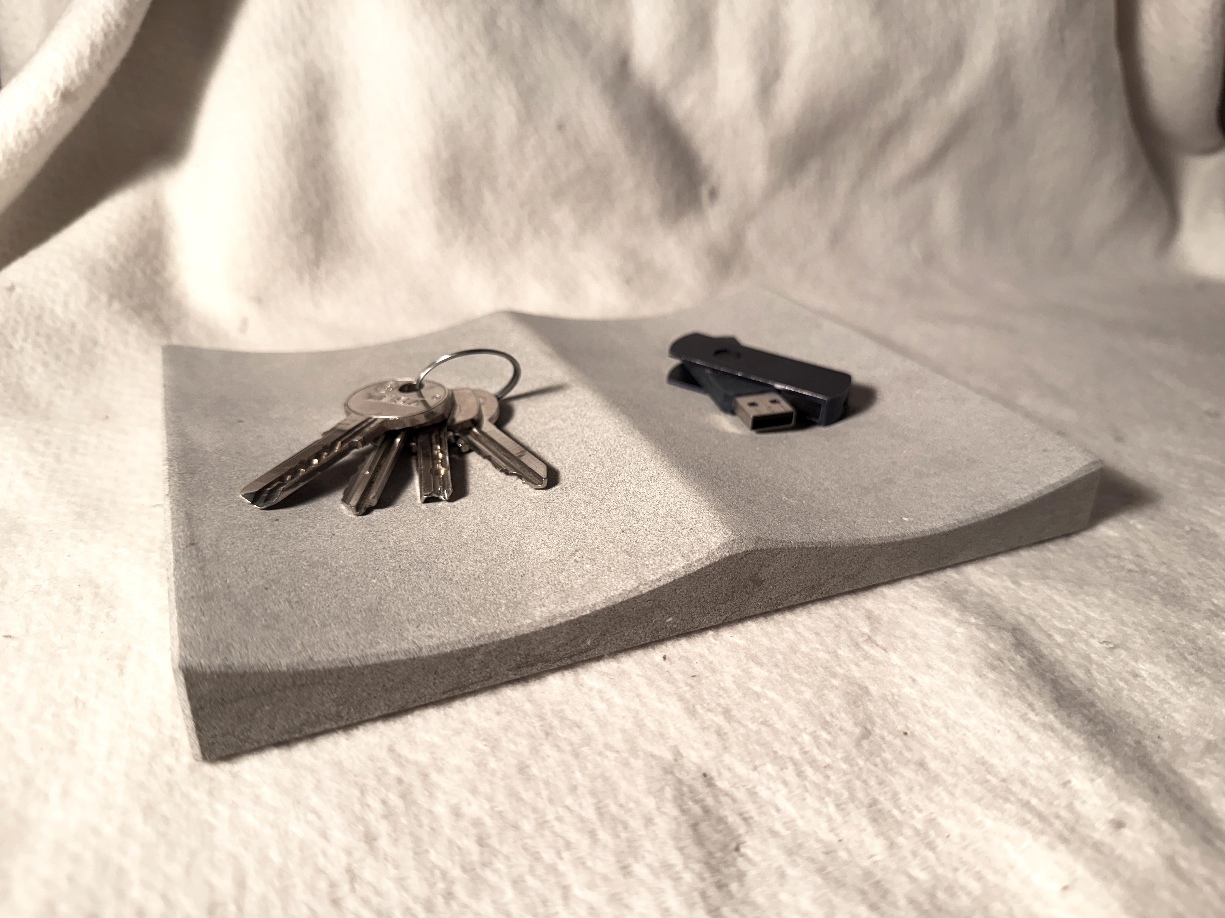 Exclusive Natural Stone Luxury Jewelry Tray Bateig Marble Unique Design Double For Sale 7