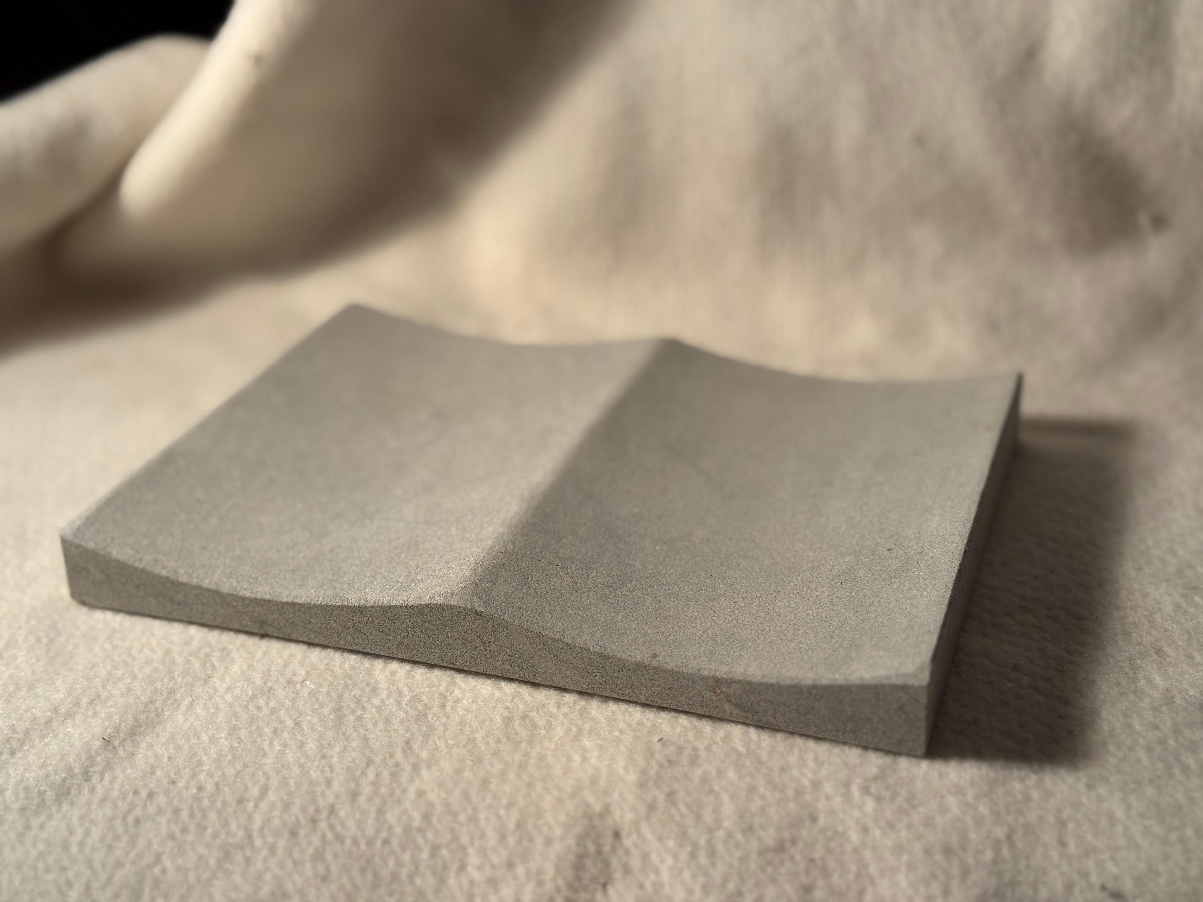 Minimalist Exclusive Natural Stone Luxury Jewelry Tray Bateig Marble Unique Design Double For Sale