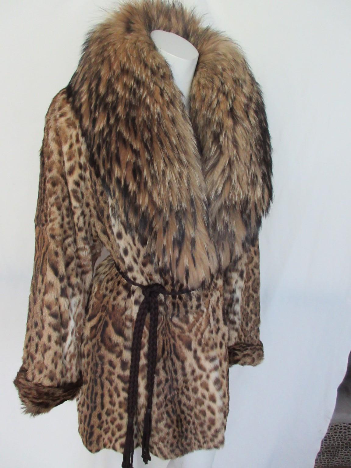 Exclusive Panthere Fox Fur Coat 5