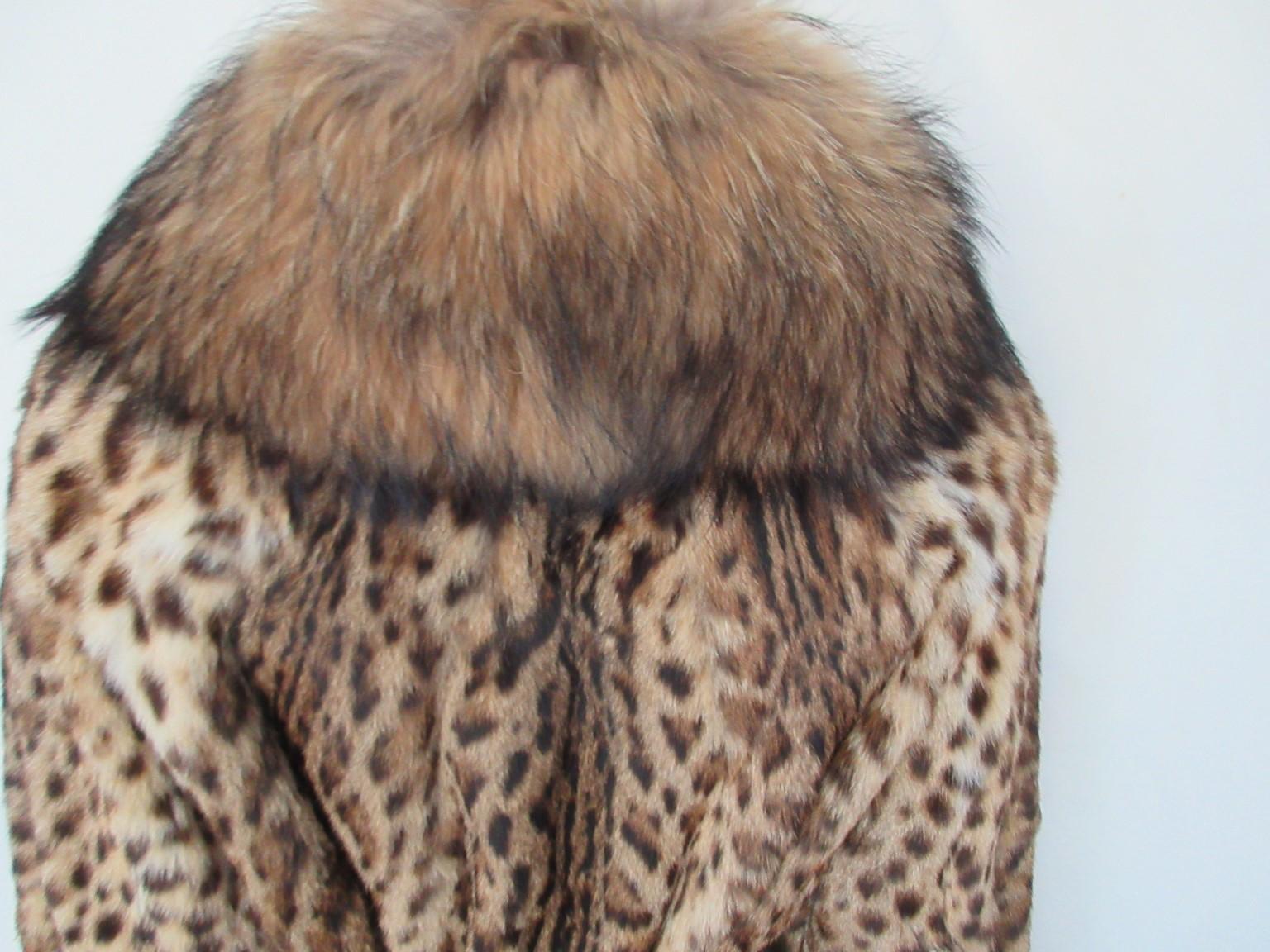 Exclusive Panthere Fox Fur Coat 1