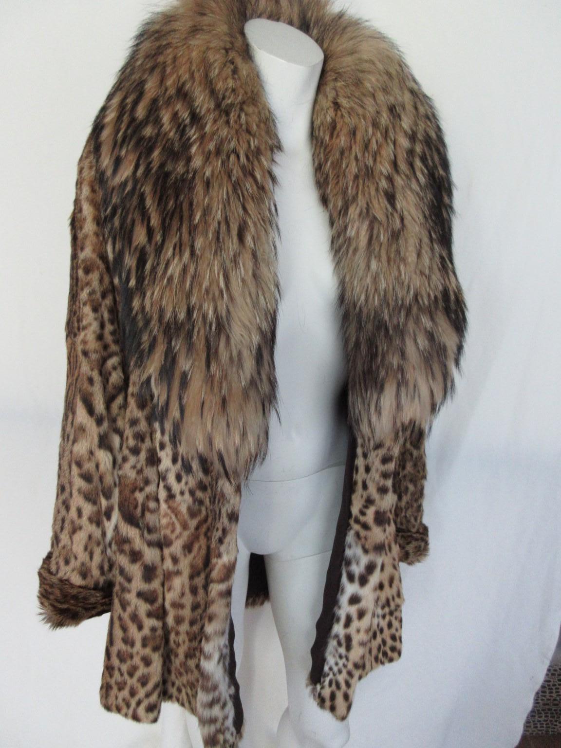 Exclusive Panthere Fox Fur Coat 3