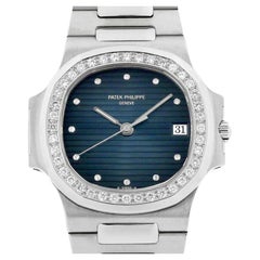 Exclusive Patek Philippe Nautilus 3800/003P Diamond Bezel Men's Watch - Used
