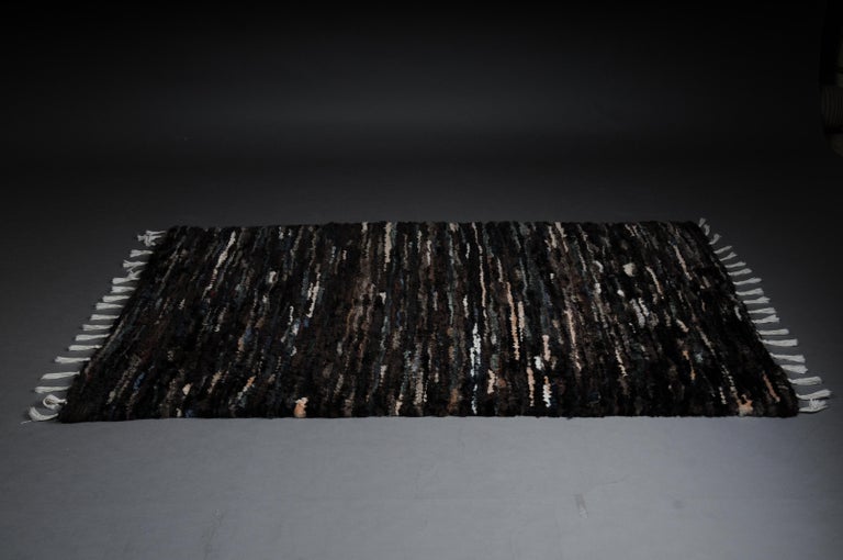 Exclusive Real Fur Rug Designer Rug For Sale at 1stDibs real fur rugs