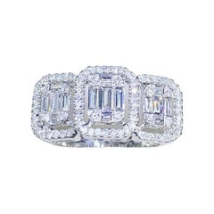 Exklusiver Ring mit Diamanten und Gold