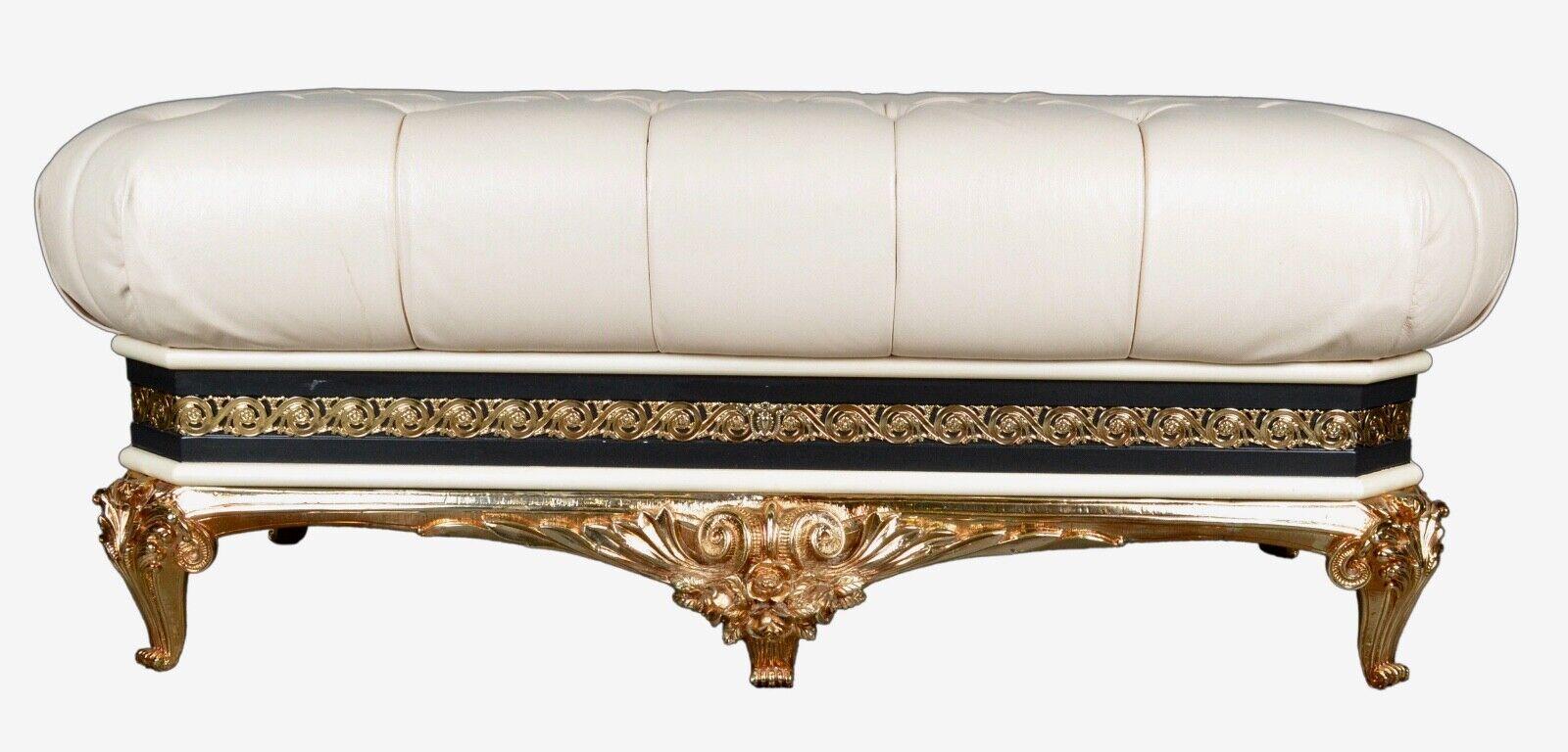 Exclusive Rococo Vidal Grau Footstool, C 1970 / Matching Furniture Available For Sale 4