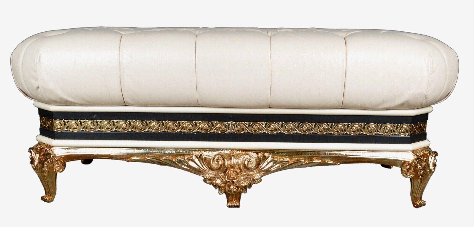 Exclusive Rococo Vidal Grau Footstool, C 1970 / Matching Furniture Available For Sale 3